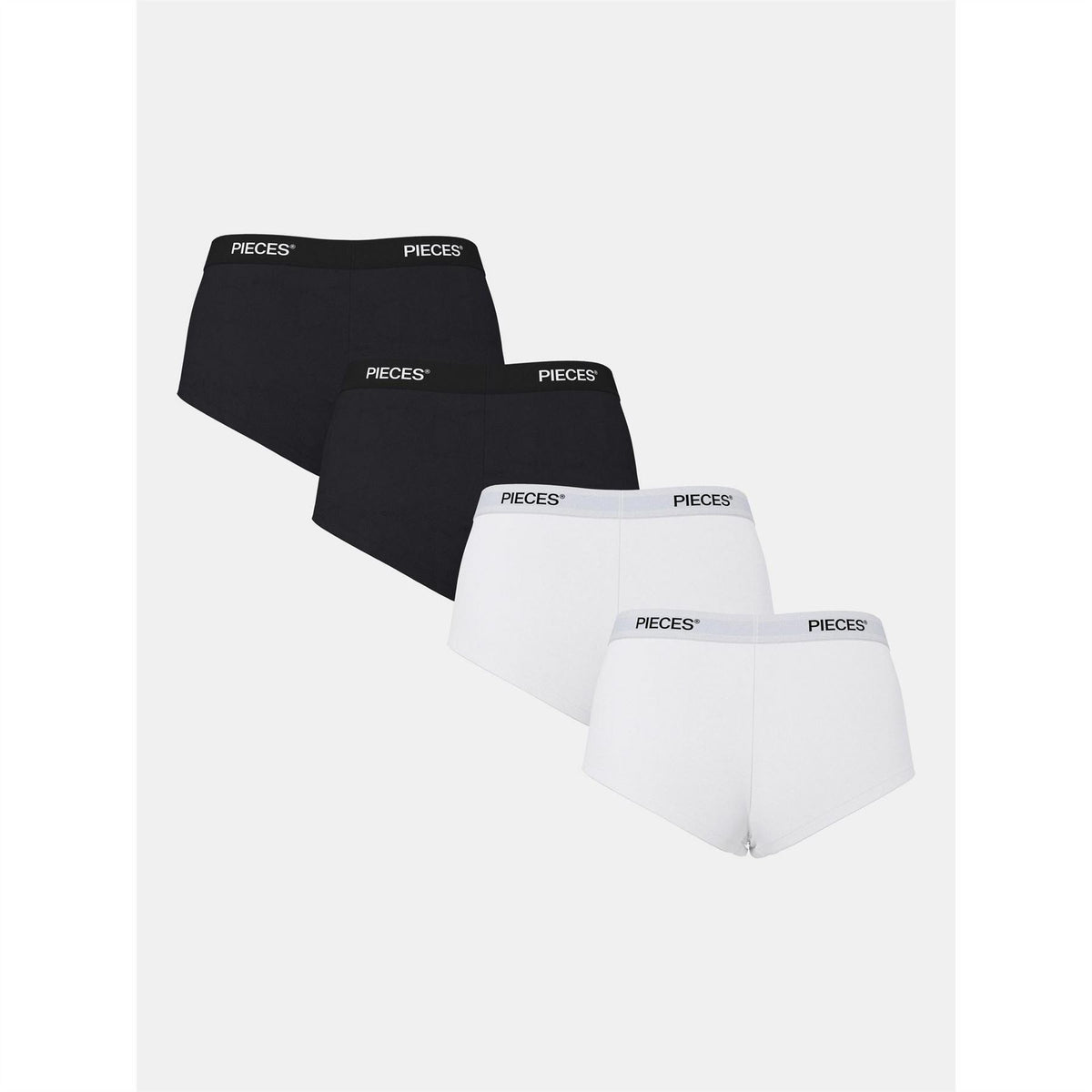 Pieces 4 Pack Plain Design Boy Short