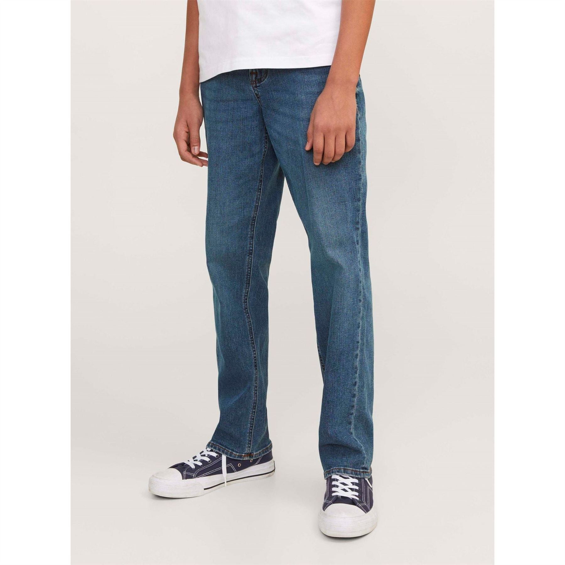 Jack and Jones Clark Junior Wide Leg Jeans
