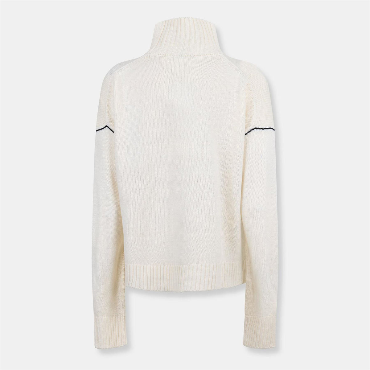 DKNY Logo Knitted Turtle Neck Jumper
