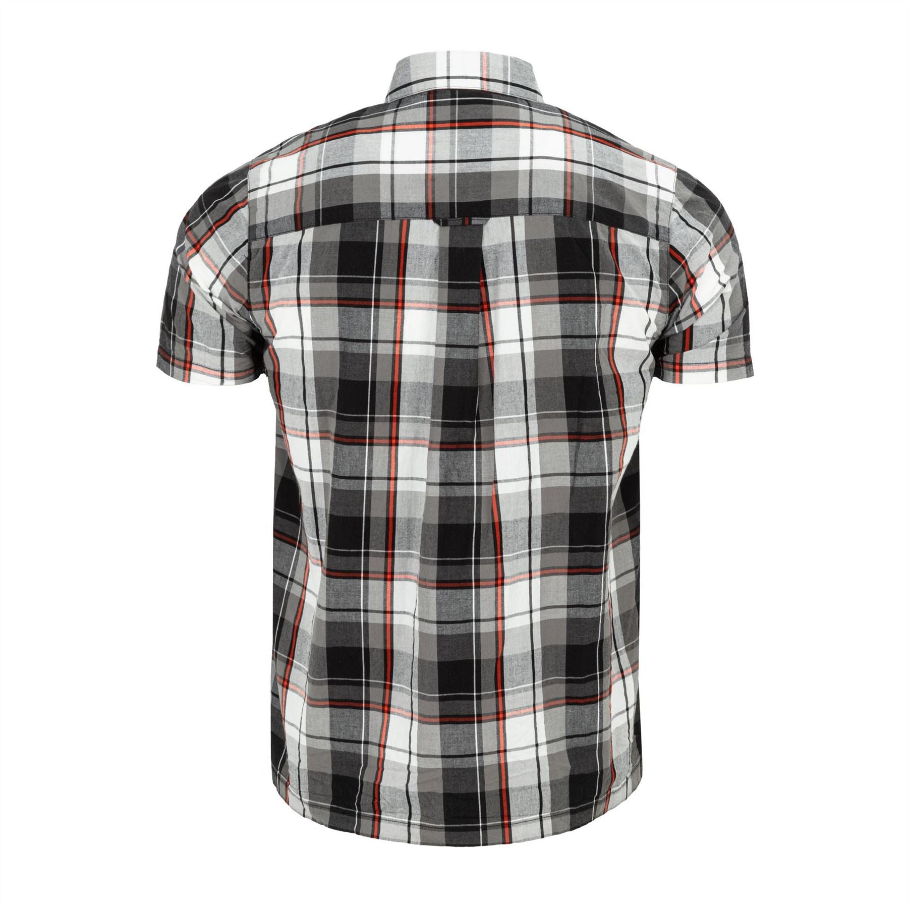 Giorgio Mens Short Sleeve Check Shirt