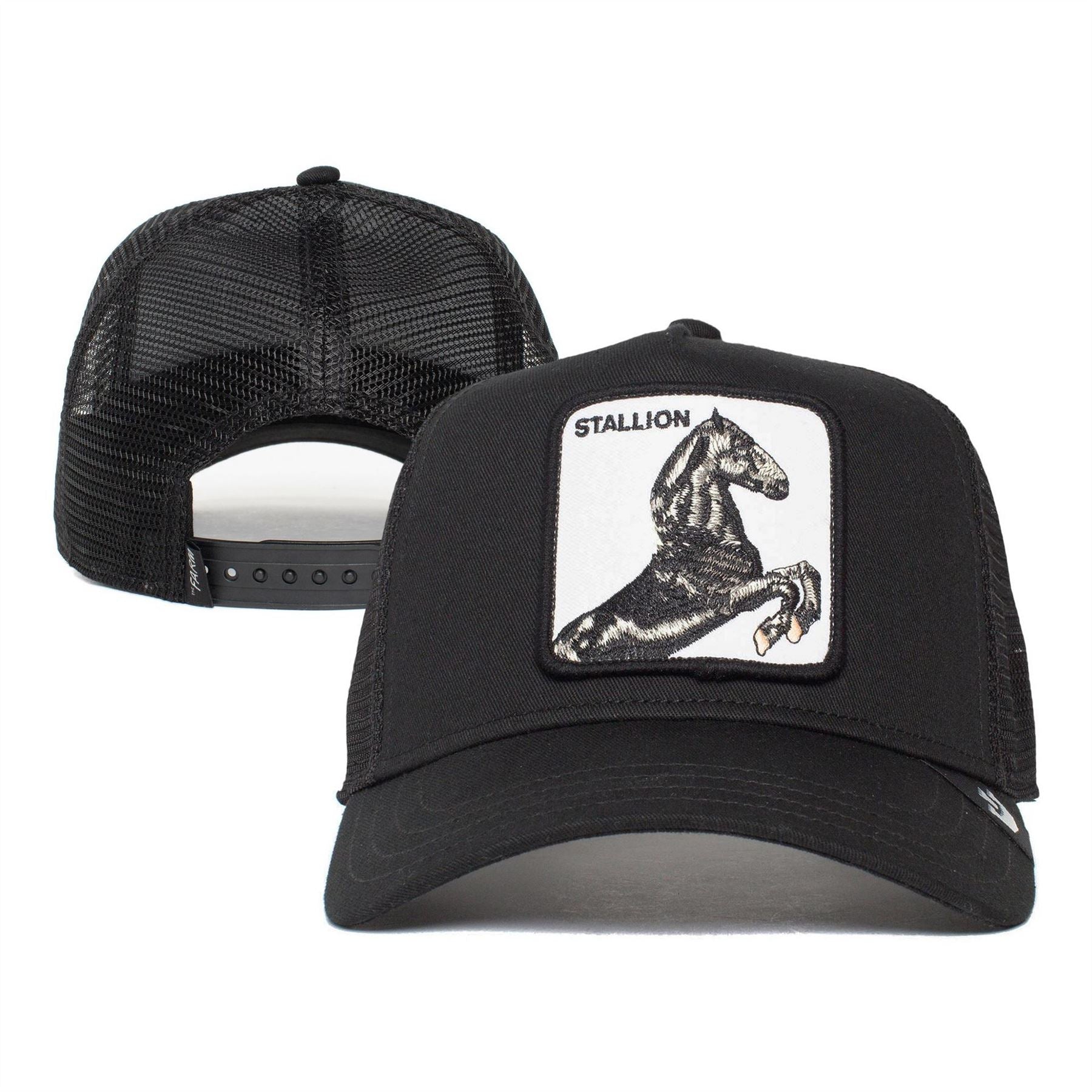 Goorin Bros Adjustable Trucker Cap with Pre-Curved Brim