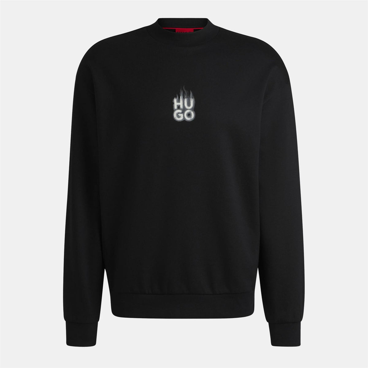Hugo Flame Lettering Relaxed Fit Sweatshirt