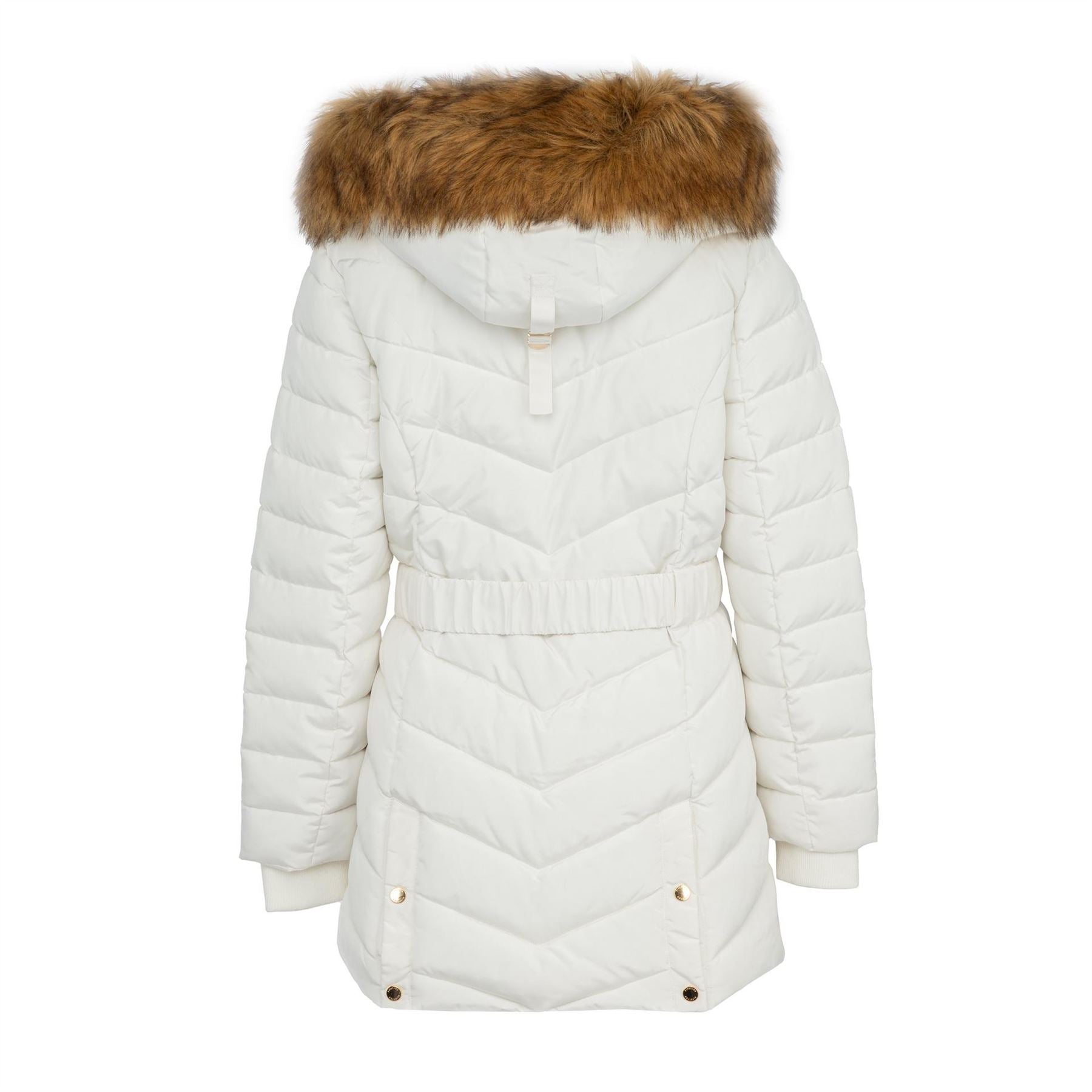 Firetrap Waterproof Long Sleeve Mid Length Puffer Jacket