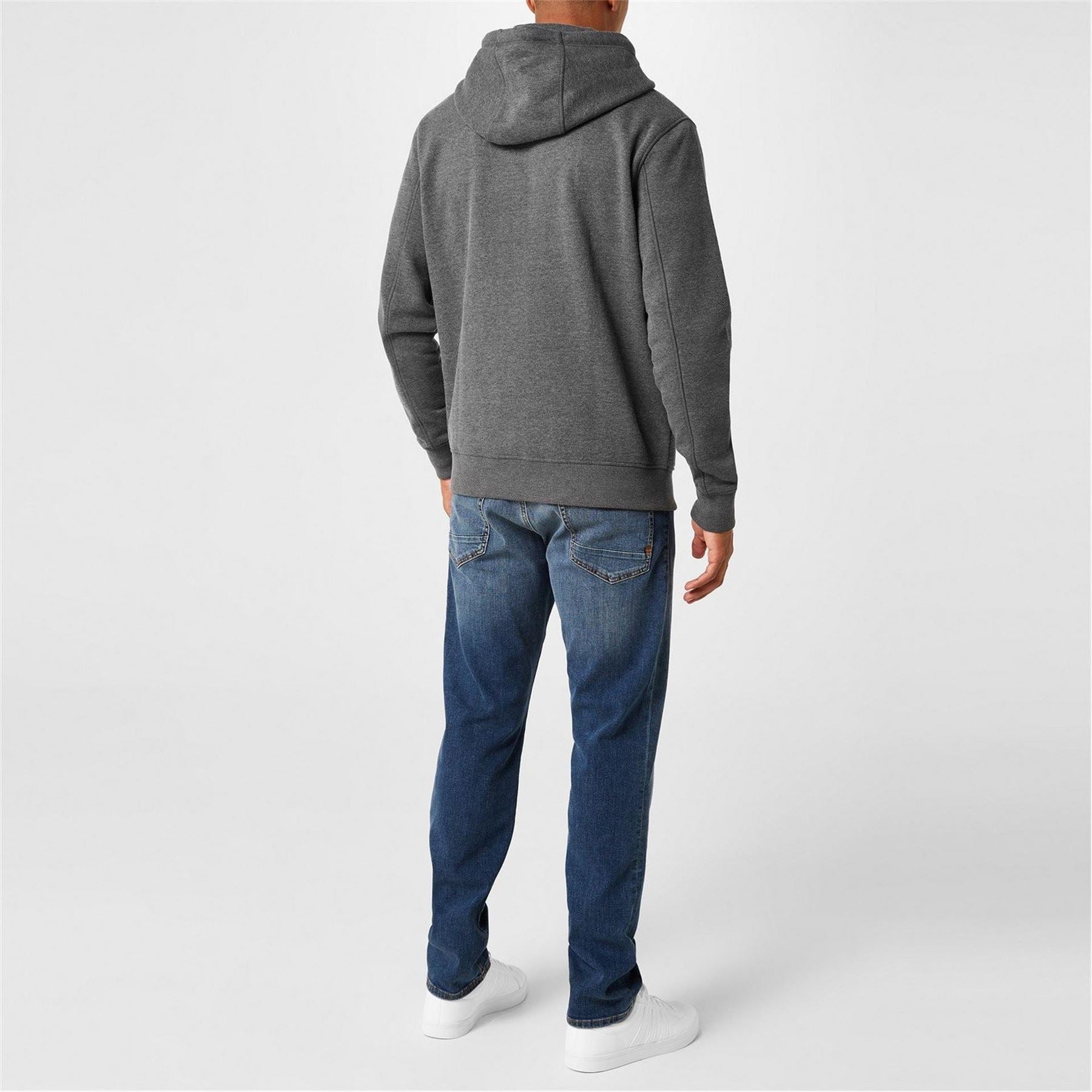 Firetrap Mens Brunel Full Zip Fleece Hoodie