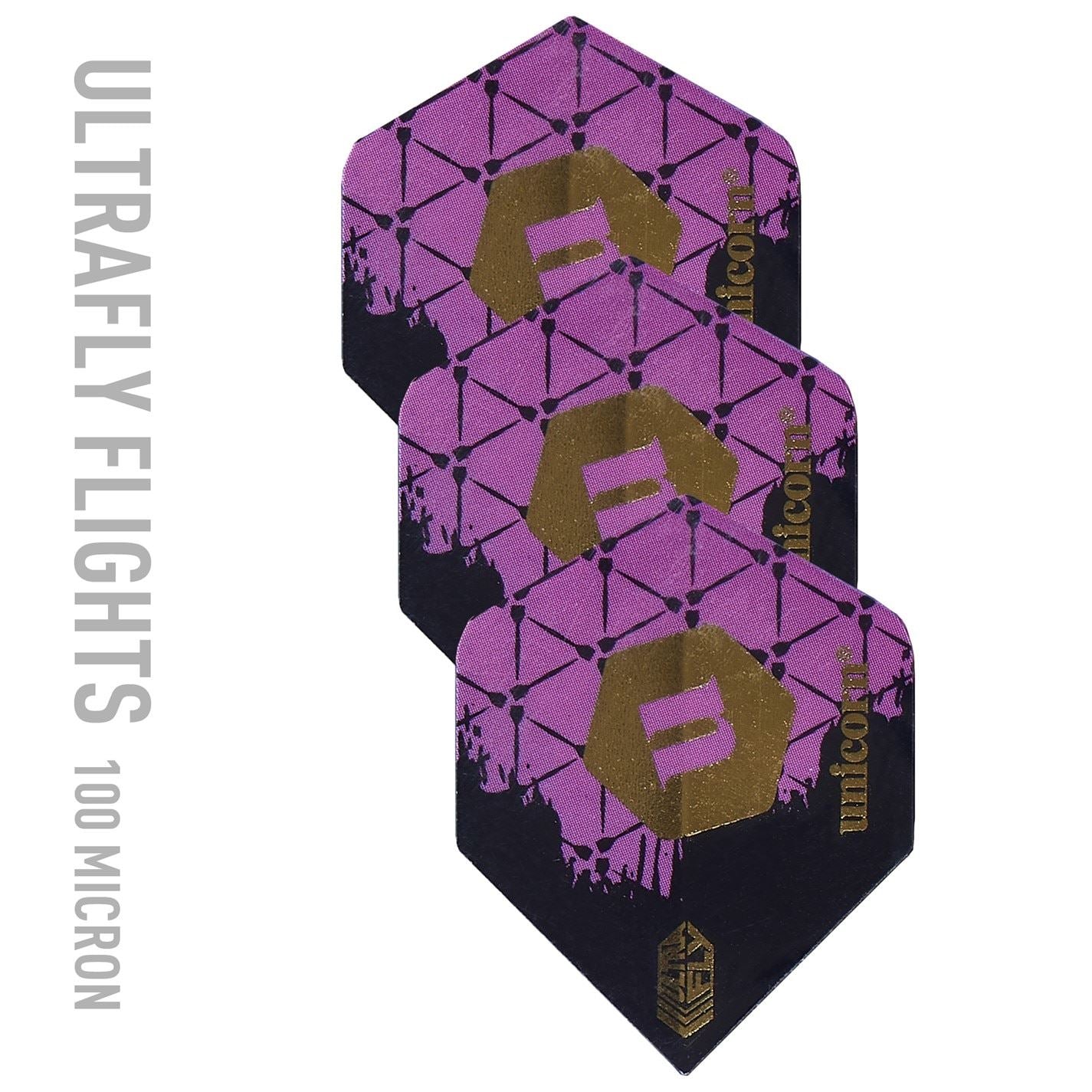 Unicorn Darts Tip Darts Set  Level 2  Gary The Flying Scotsman Anderson  Rubberised Brass Barrels