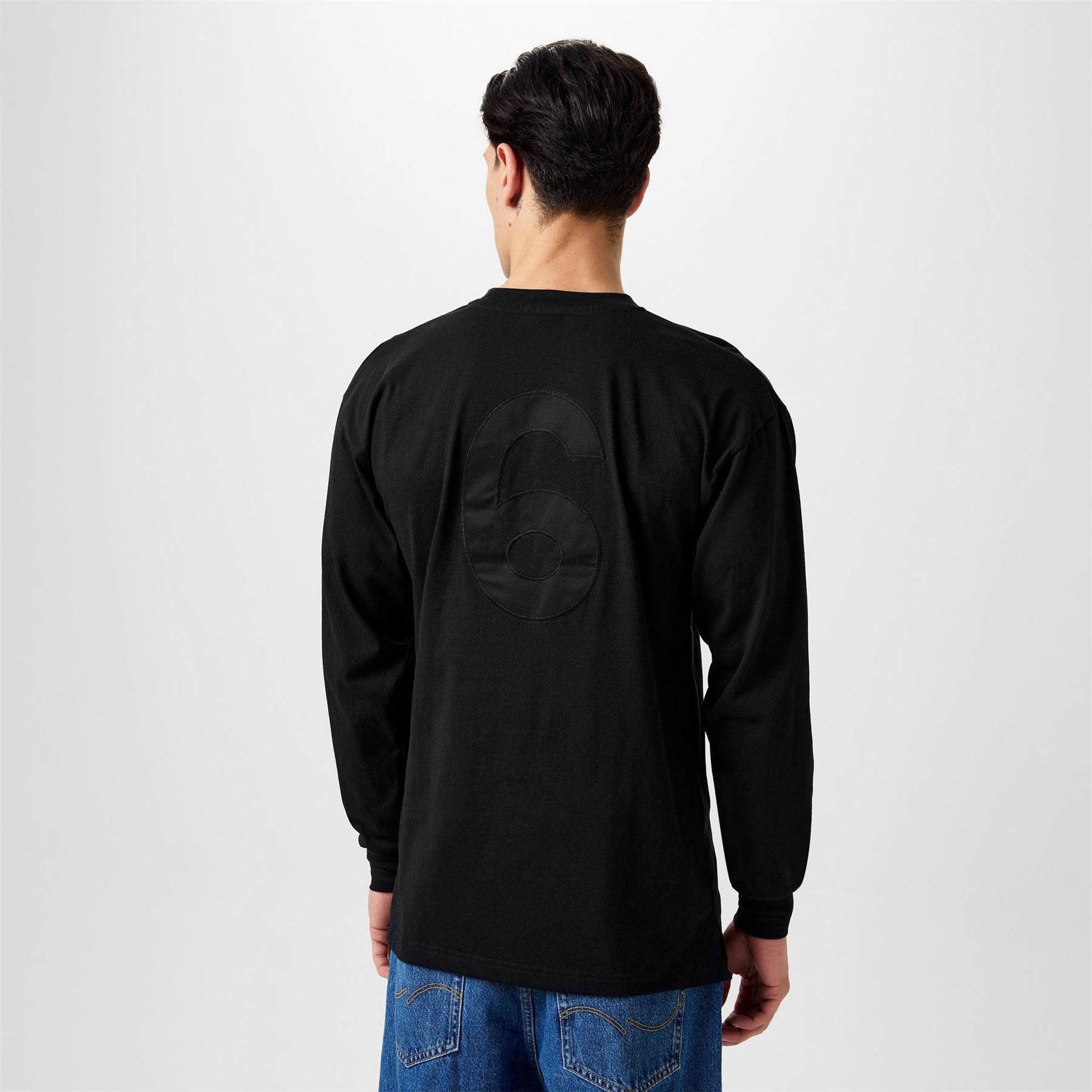 Score Draw England 66 Black Out Long Sleeve Shirt