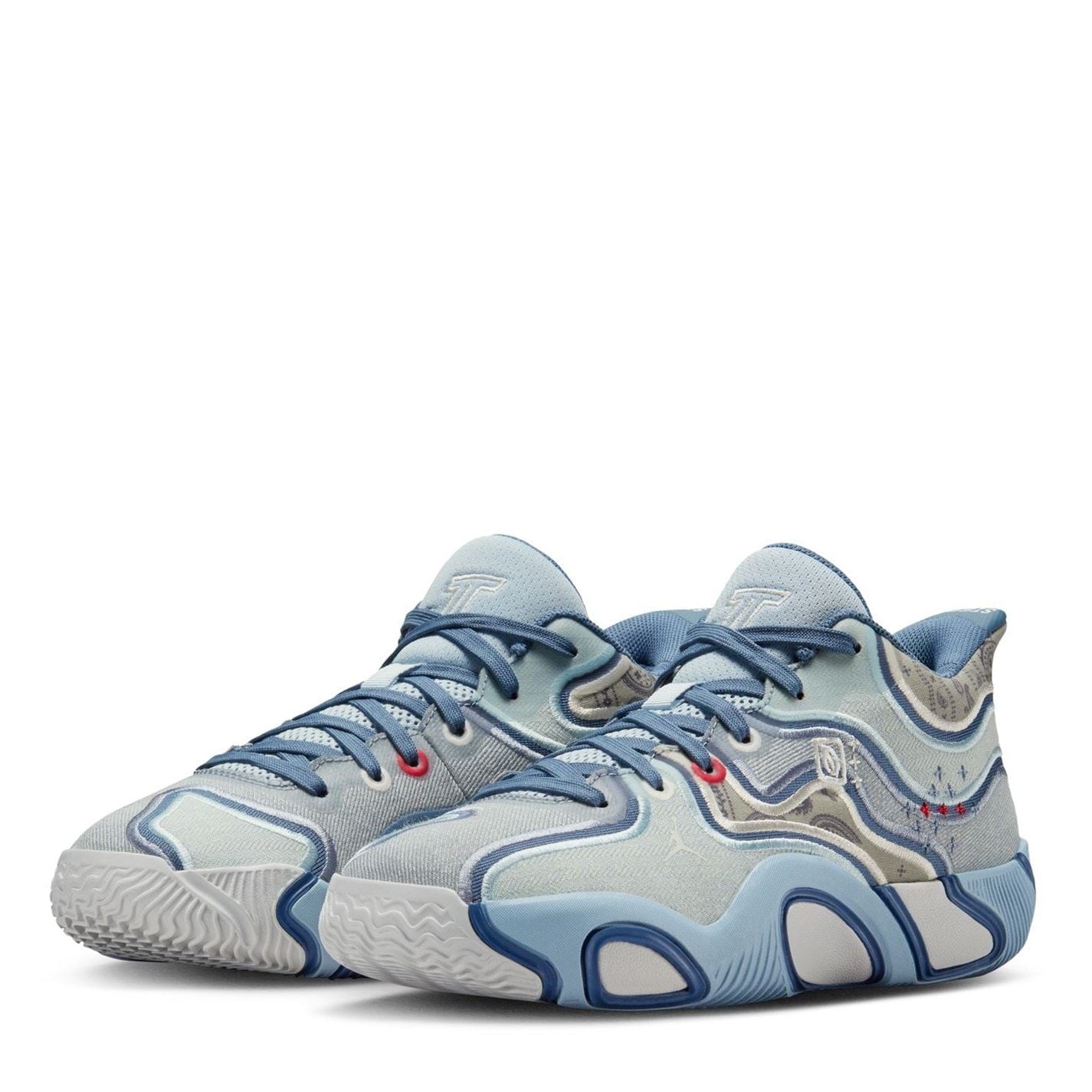 Air Jordan Tatum 3 GS Graphic Print Low Top Sneakers
