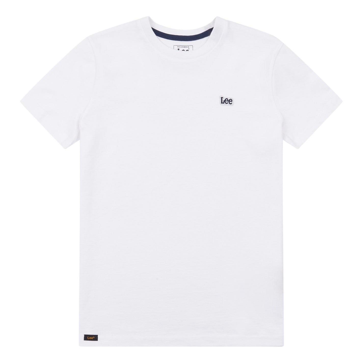 Lee Crew Neck Lettering Regular Fit T-Shirt