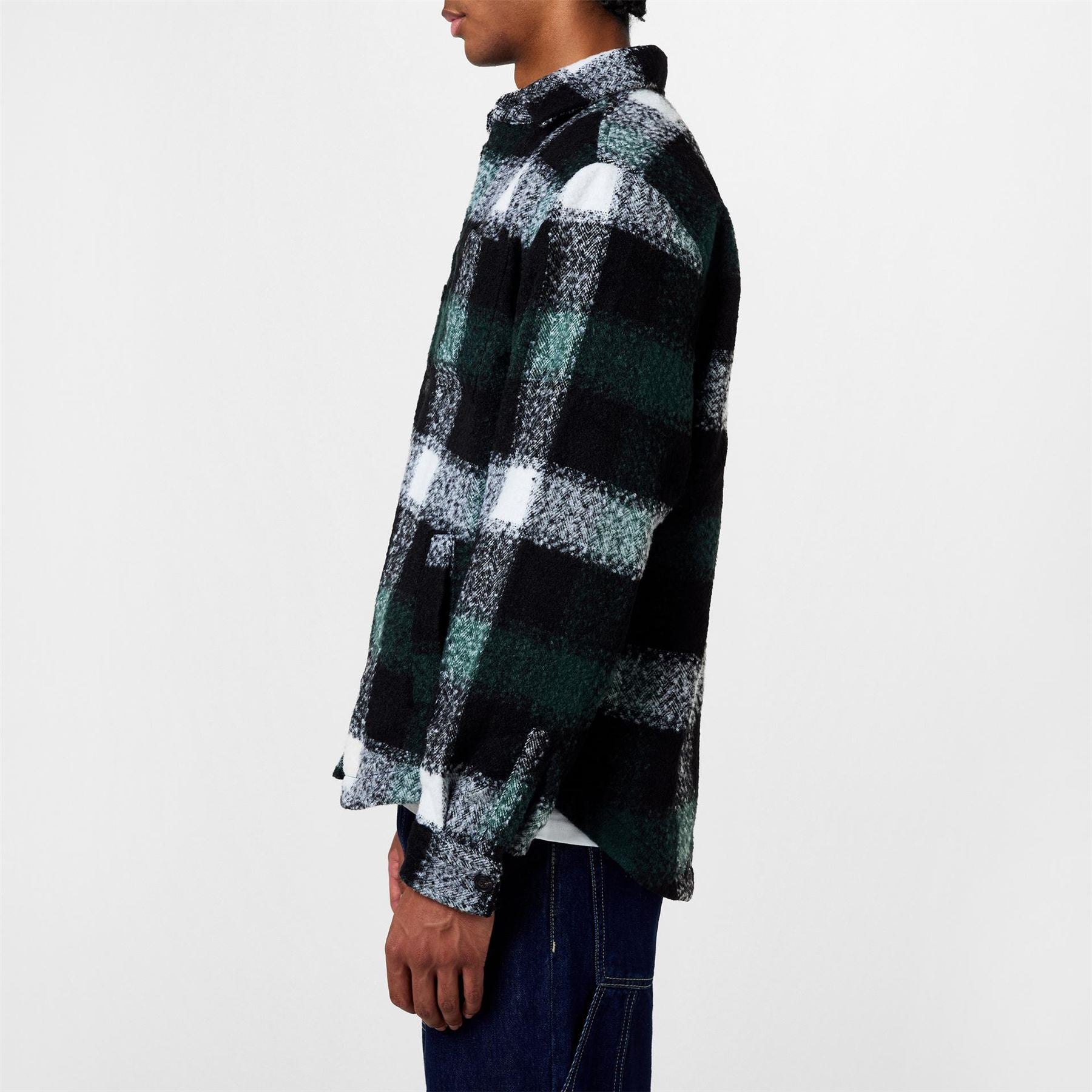 Hugo Collared Neck Regular Fit Shirt Jacket