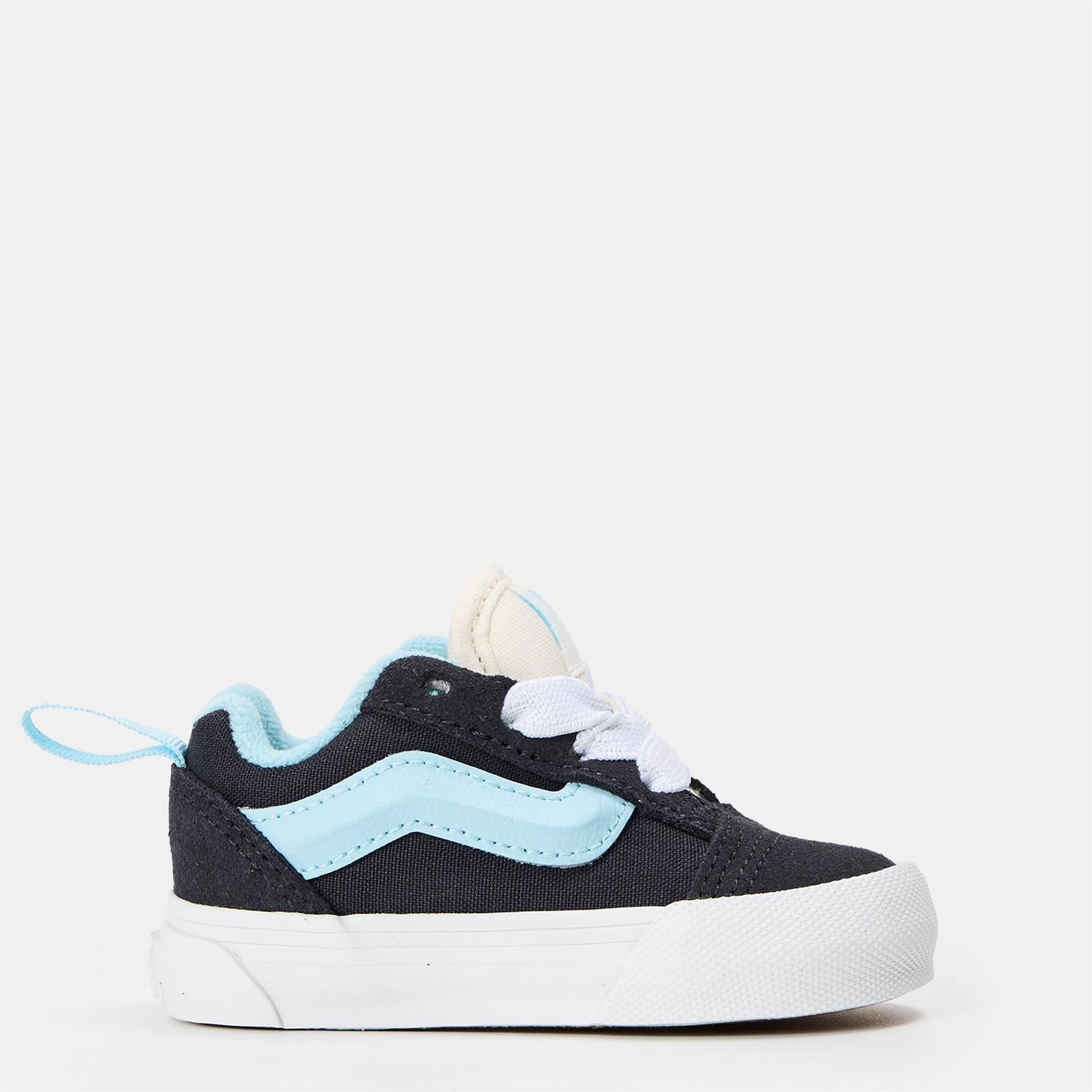 Vans Kids Knu Skool Elastic Lace Retro Sport Canvasas Trainers