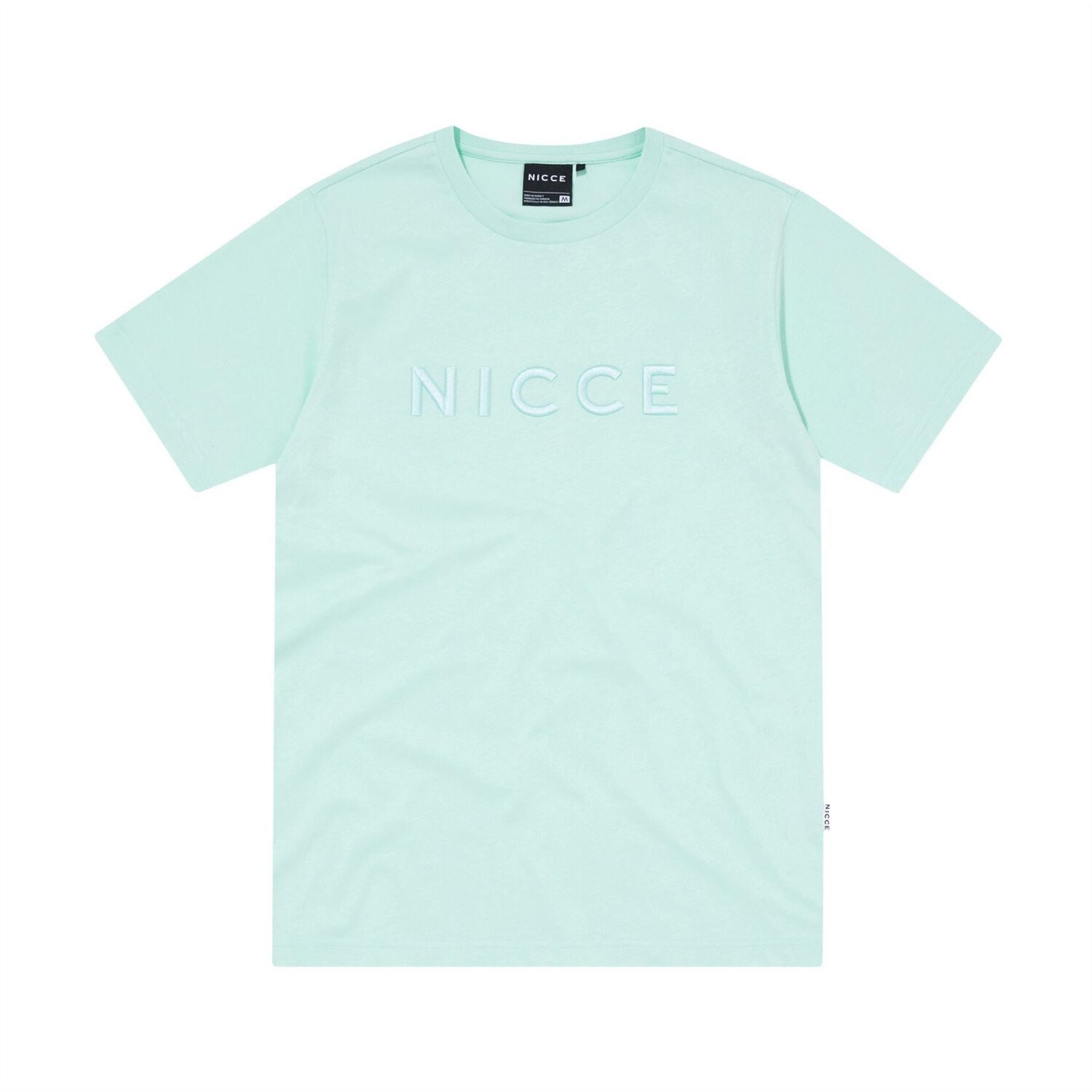 Nicce Mens Mercury T-Shirt   Oatmeal Marl