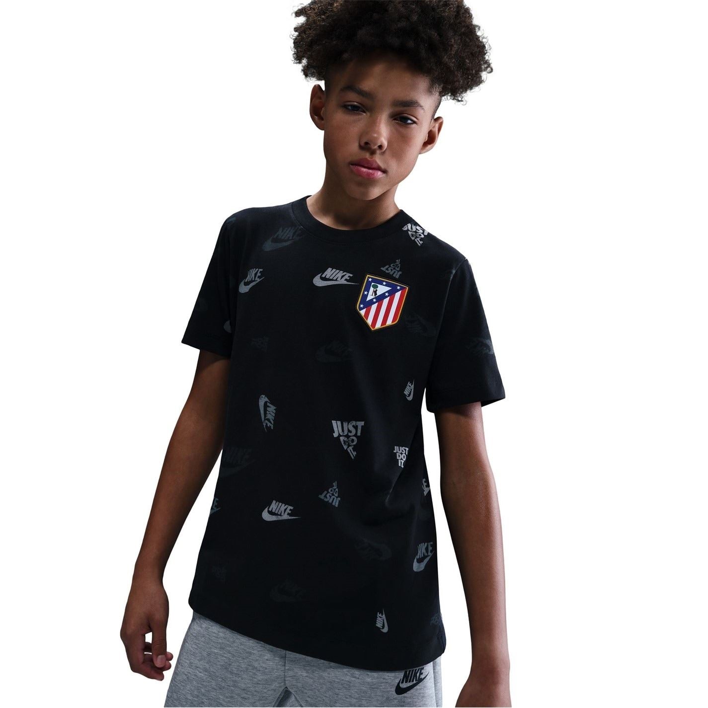 Nike Atletico Madrid Crest T-Shirt Juniors