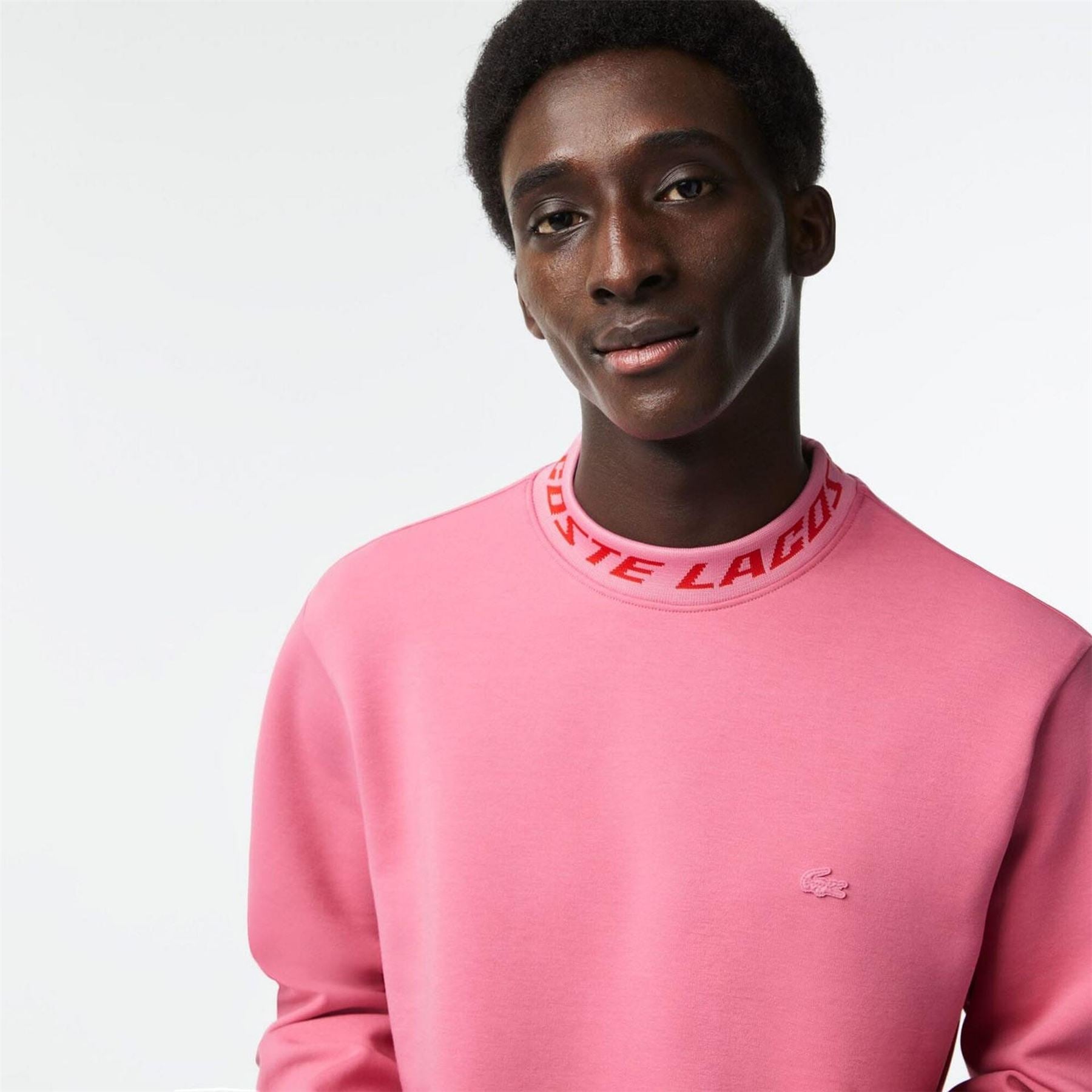 Lacoste Sided Logo Collar Sweatshirt