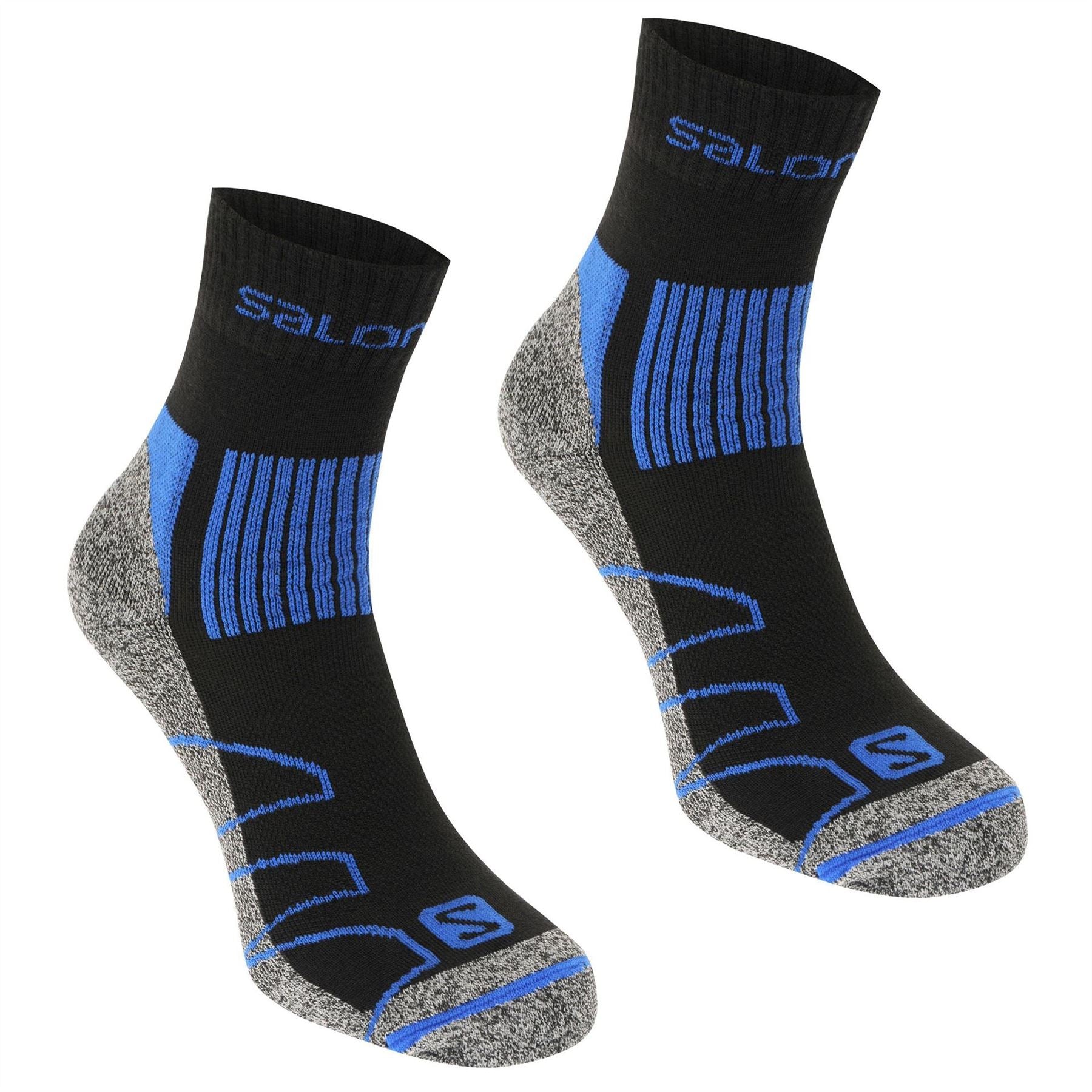 Salomon Mens Merino Low 2 Pack Walking Socks