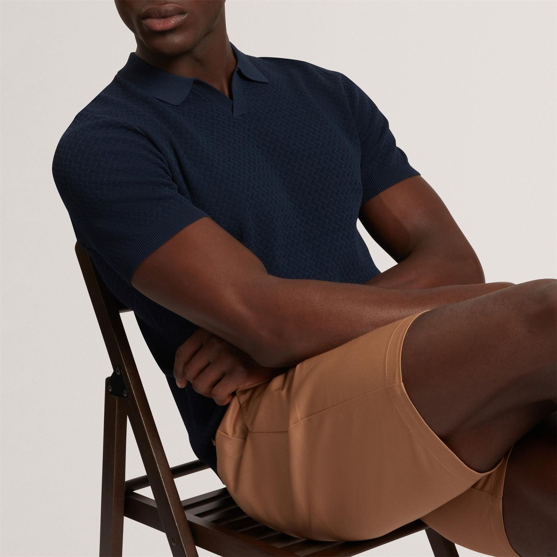 Ted Baker Ss Zzagstch Polo Sn62