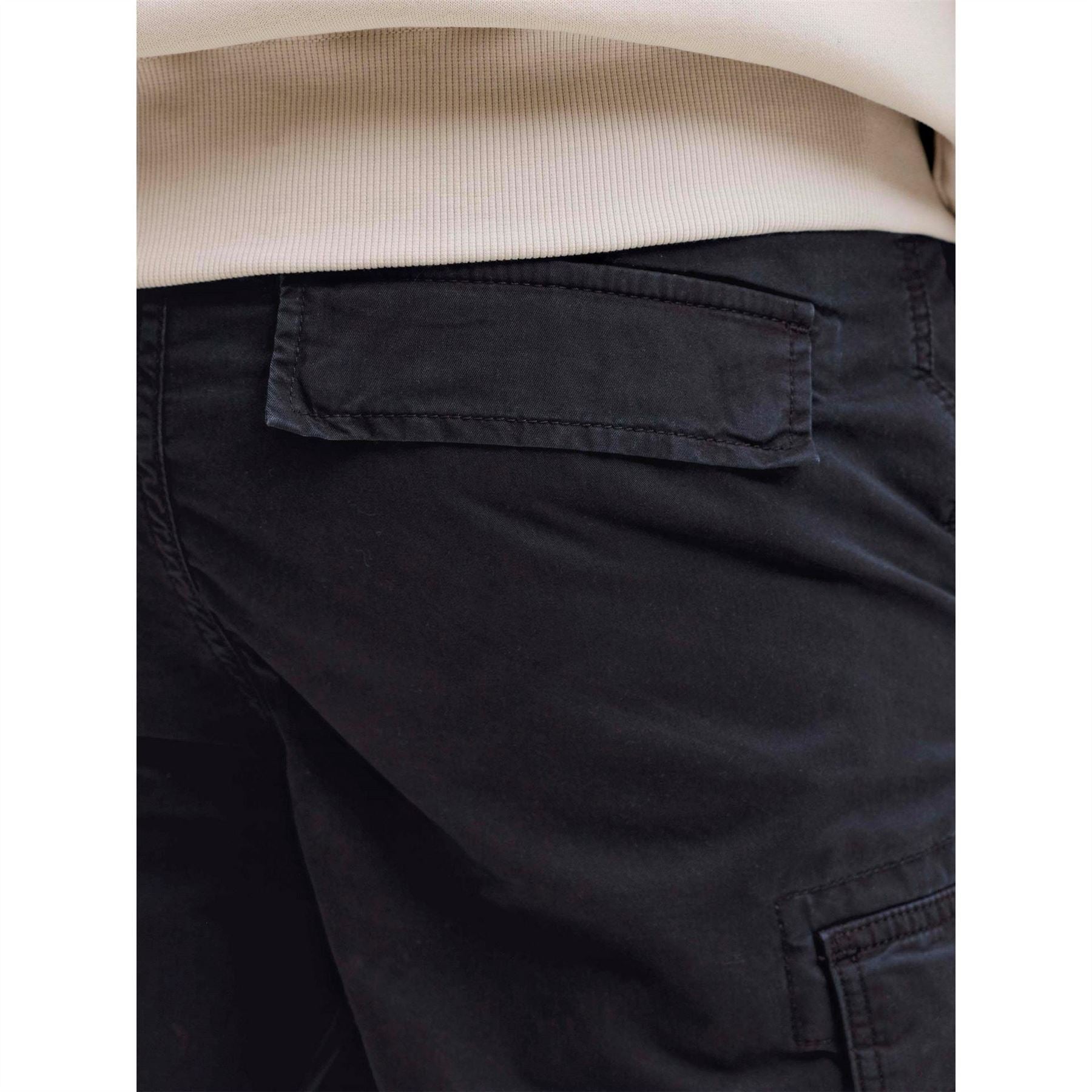 Jack and Jones Cole Frank Solid Cargo Shorts