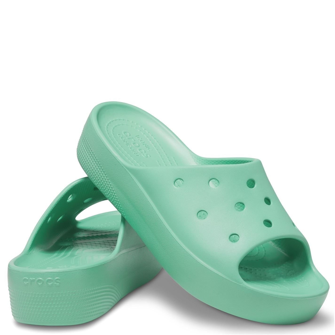 Crocs Classic Flatform Slide Sandals