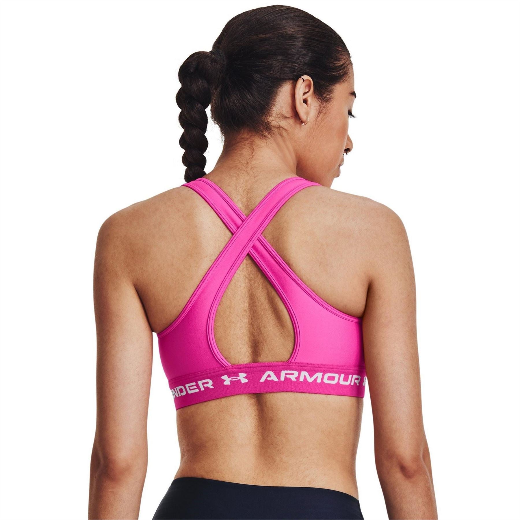 Under Armour Womens Armour Medium Support Crossbodyack Bra