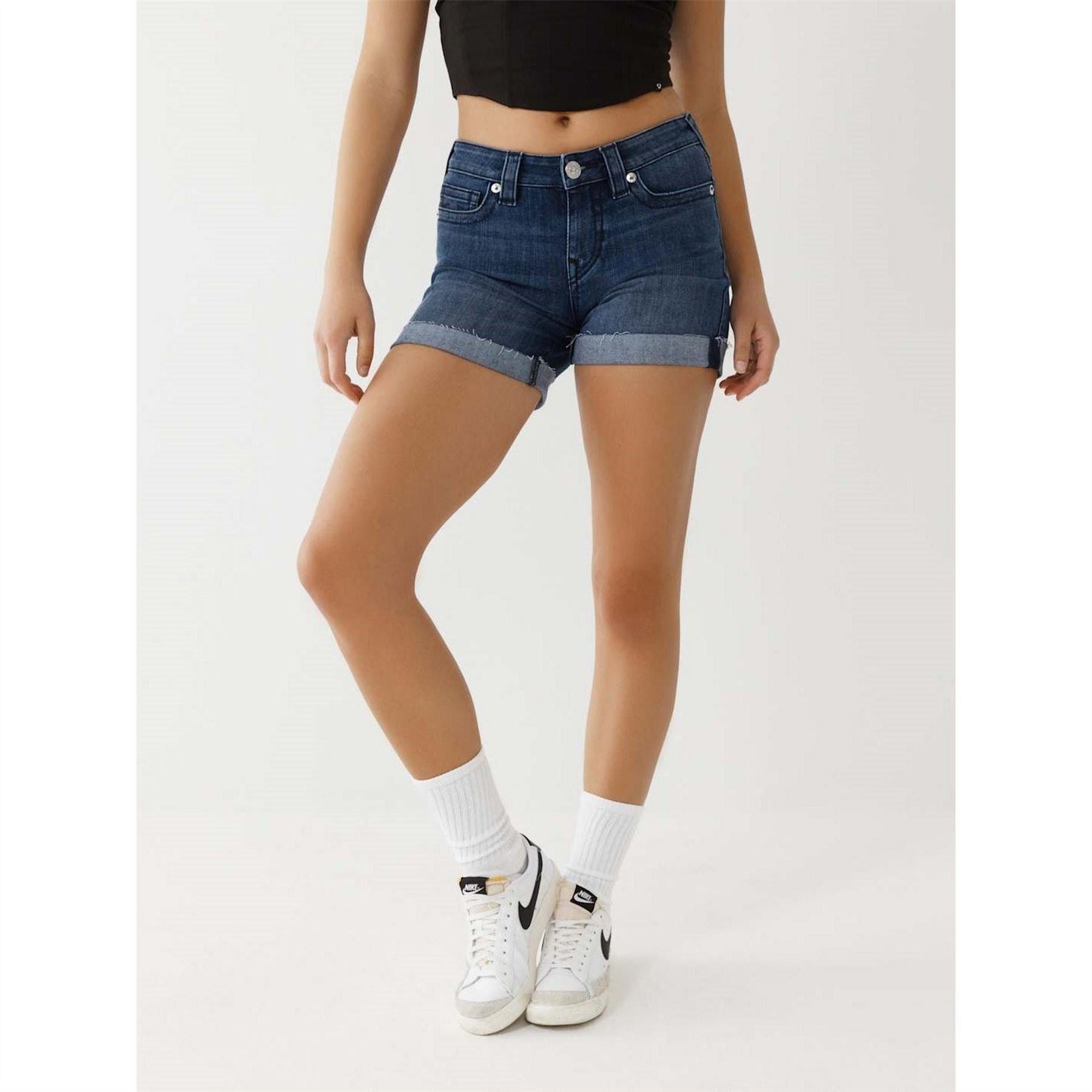 True Religion Womens Jayde Sun Shorts