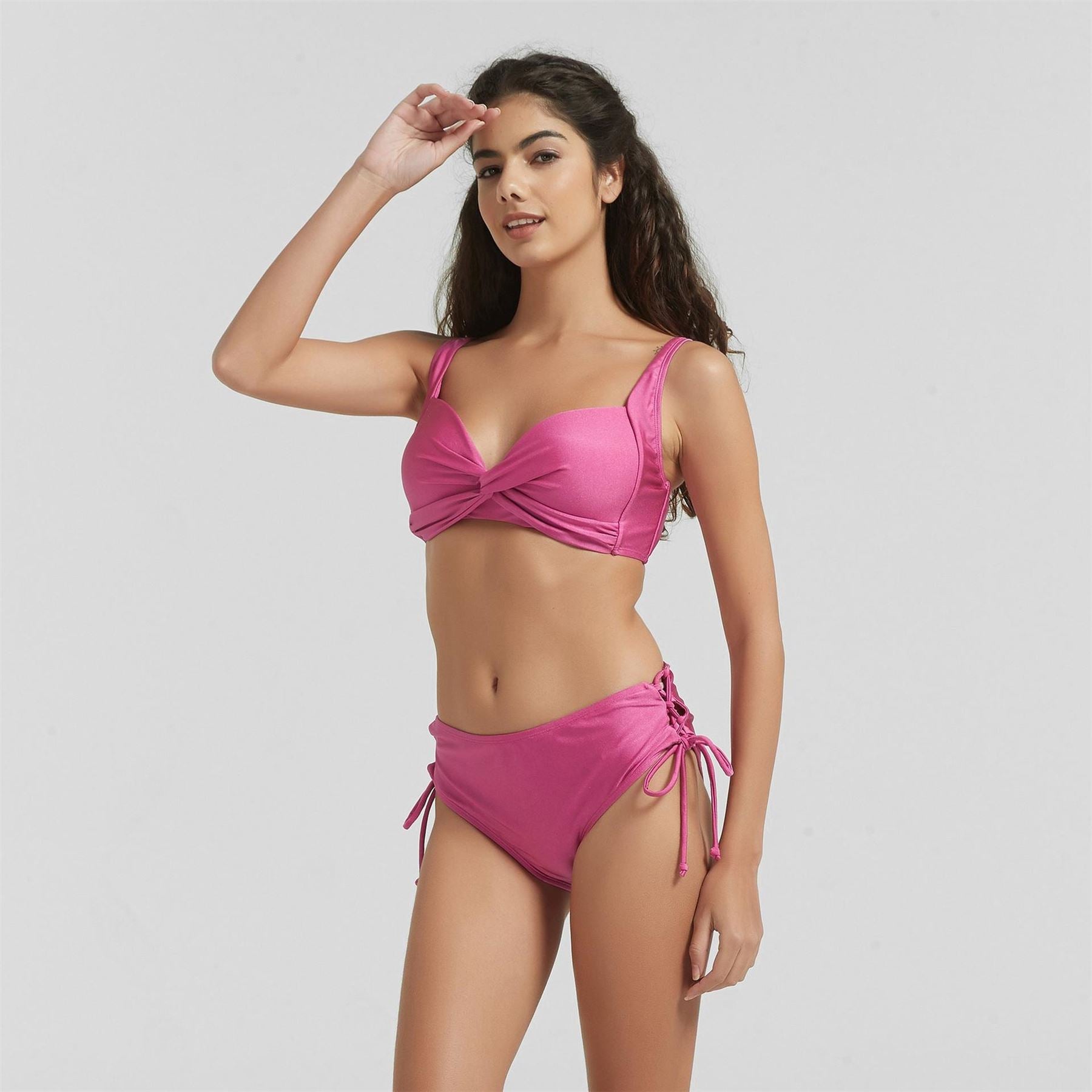 Be You By Shimmer Lattice Side Swimwear Bikini Brief