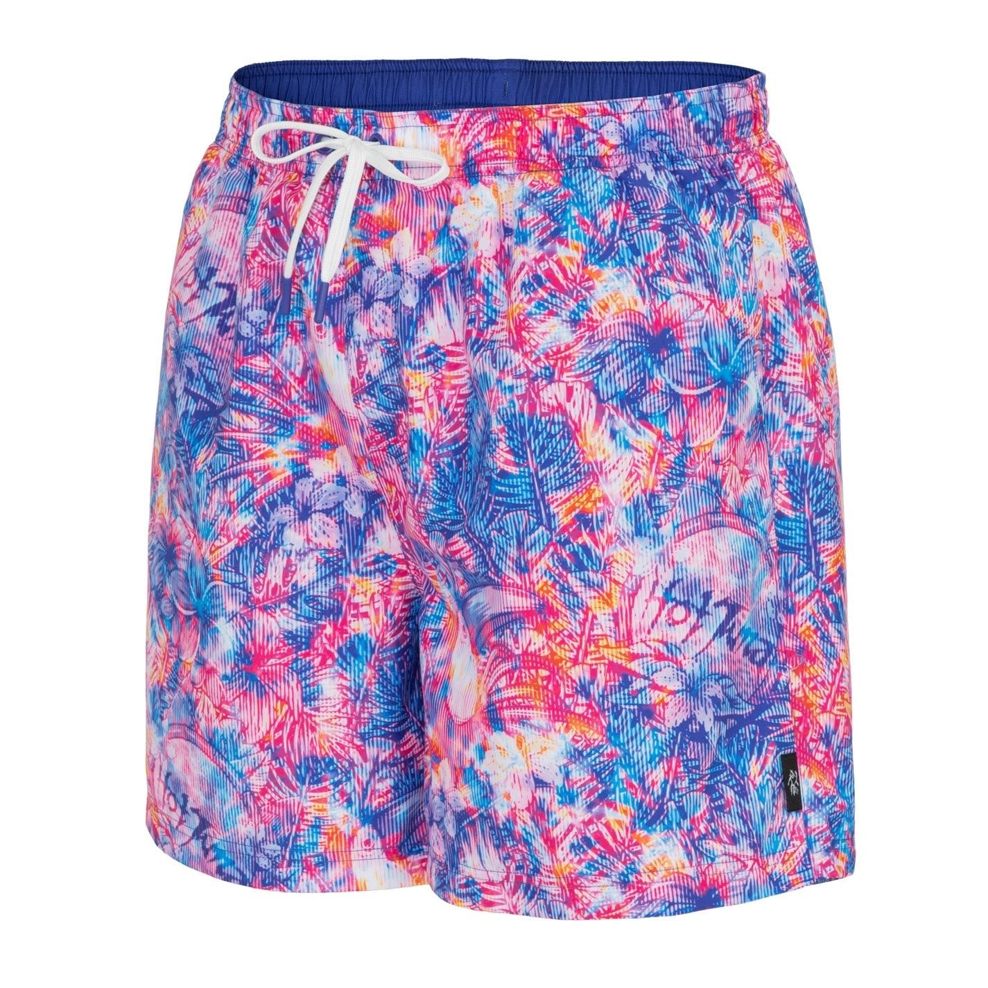 Hot Tuna Floral Swimming Shorts with Elasticated Waistband