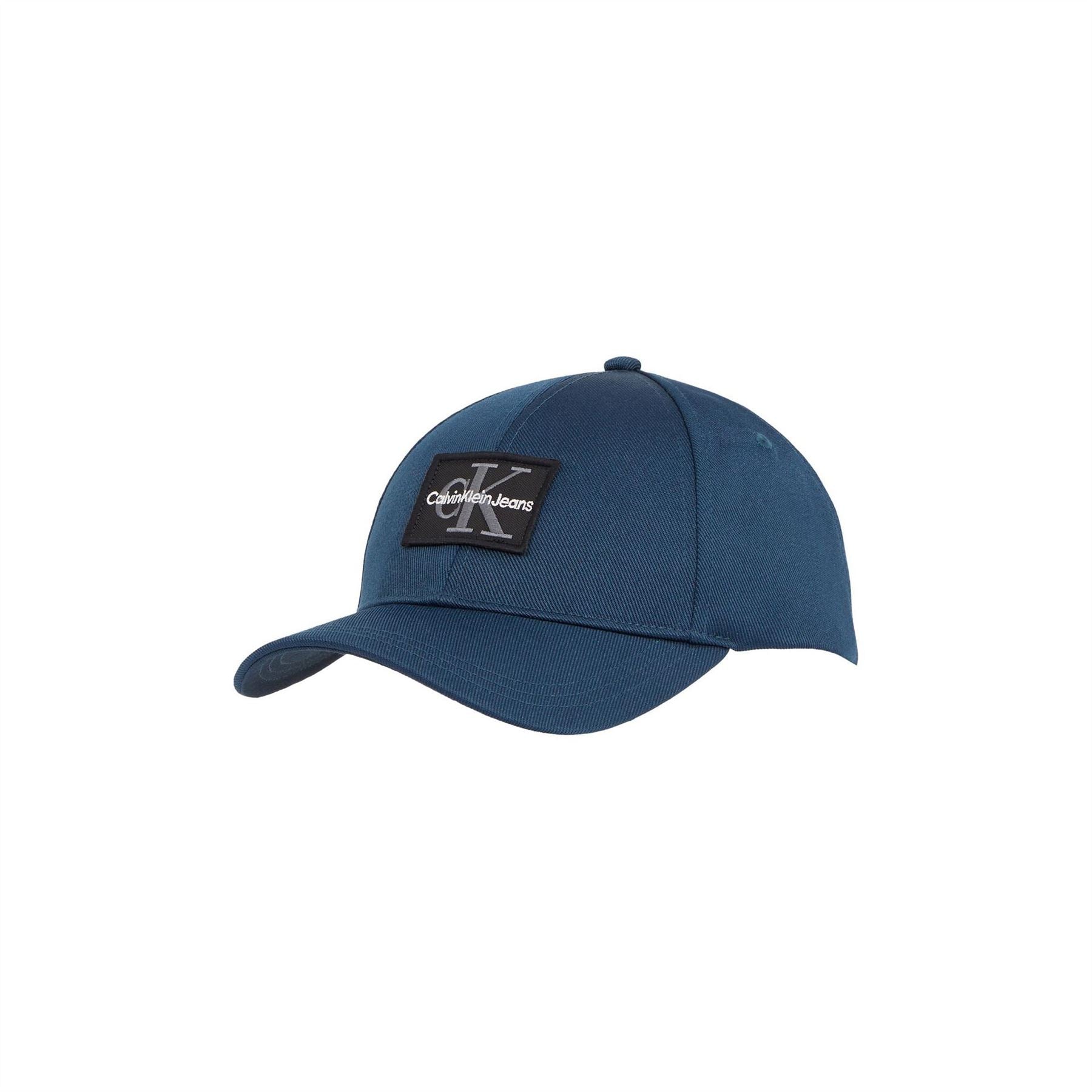 Calvin Klein Jeans Logo Patch Adjustable Curved Brim Cap