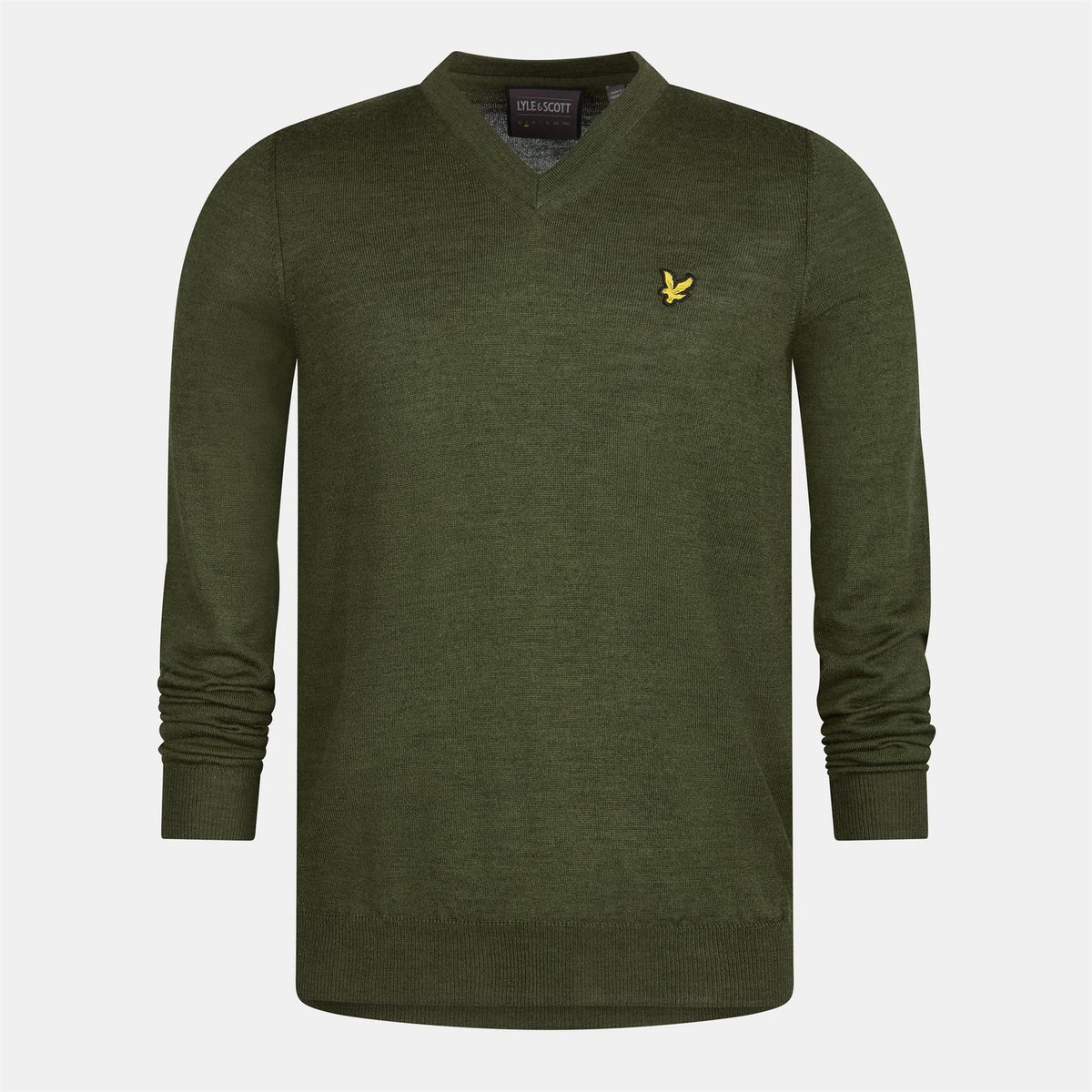 Lyle and Scott V Neck Regular Fit Golf Sweater
