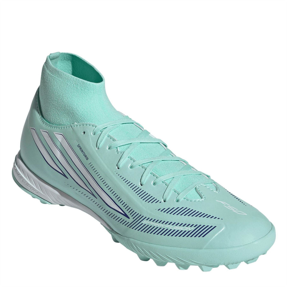 adidas F50 Sparkfusion League Mid Cut Astro Turf Football Boots