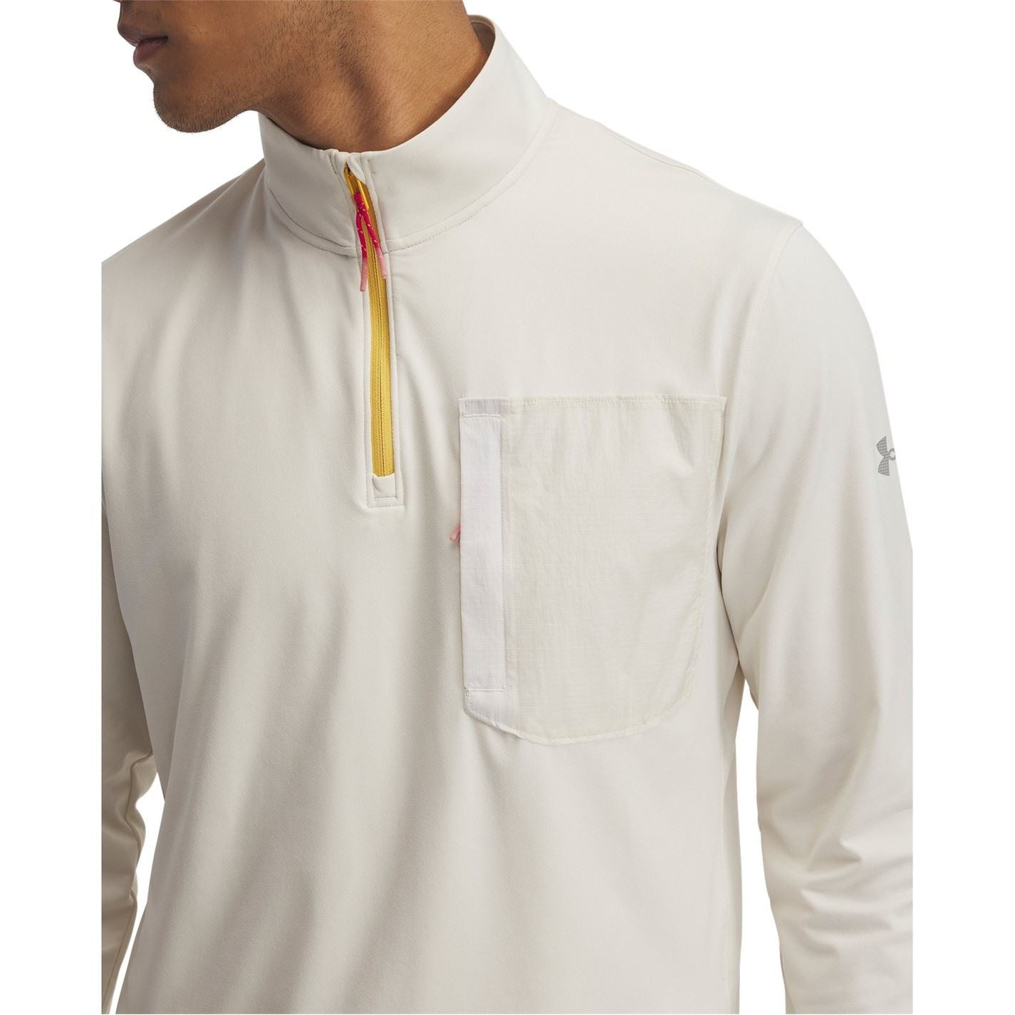 Under Armour Trail Zip Neck Long Sleeve Competition T-Shirt