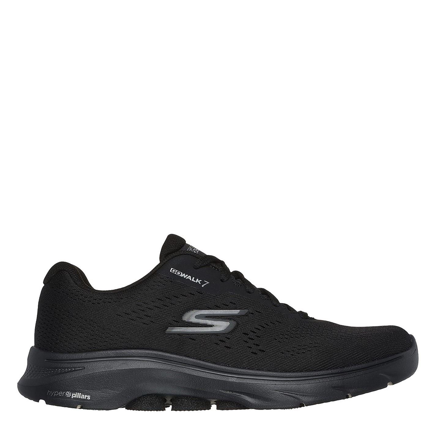 Skechers Mens Engineered Mesh Lace Up W Hyper Pil Low Top Trainers