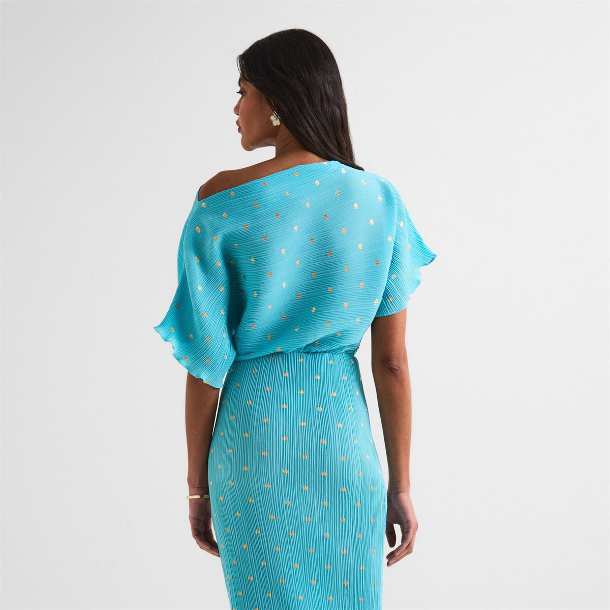 Never Fully Dressed Tilly Boat Neck Maxi A-Line Dress