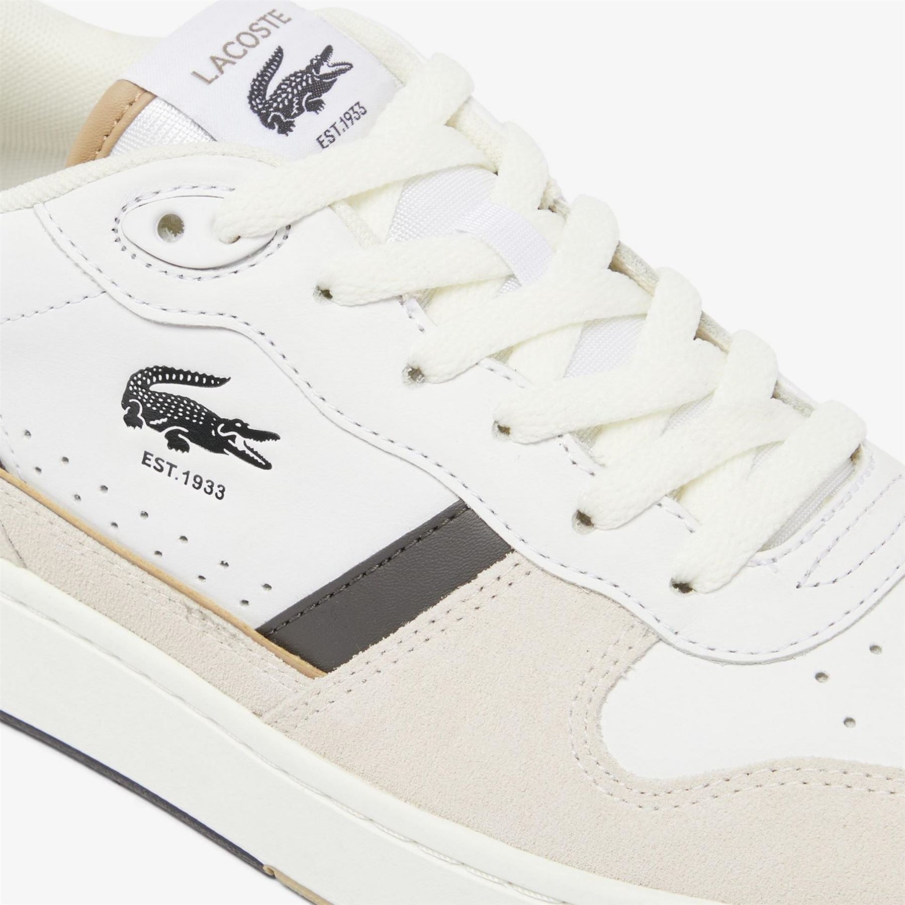 Lacoste Clip Set Leather Court Trainers