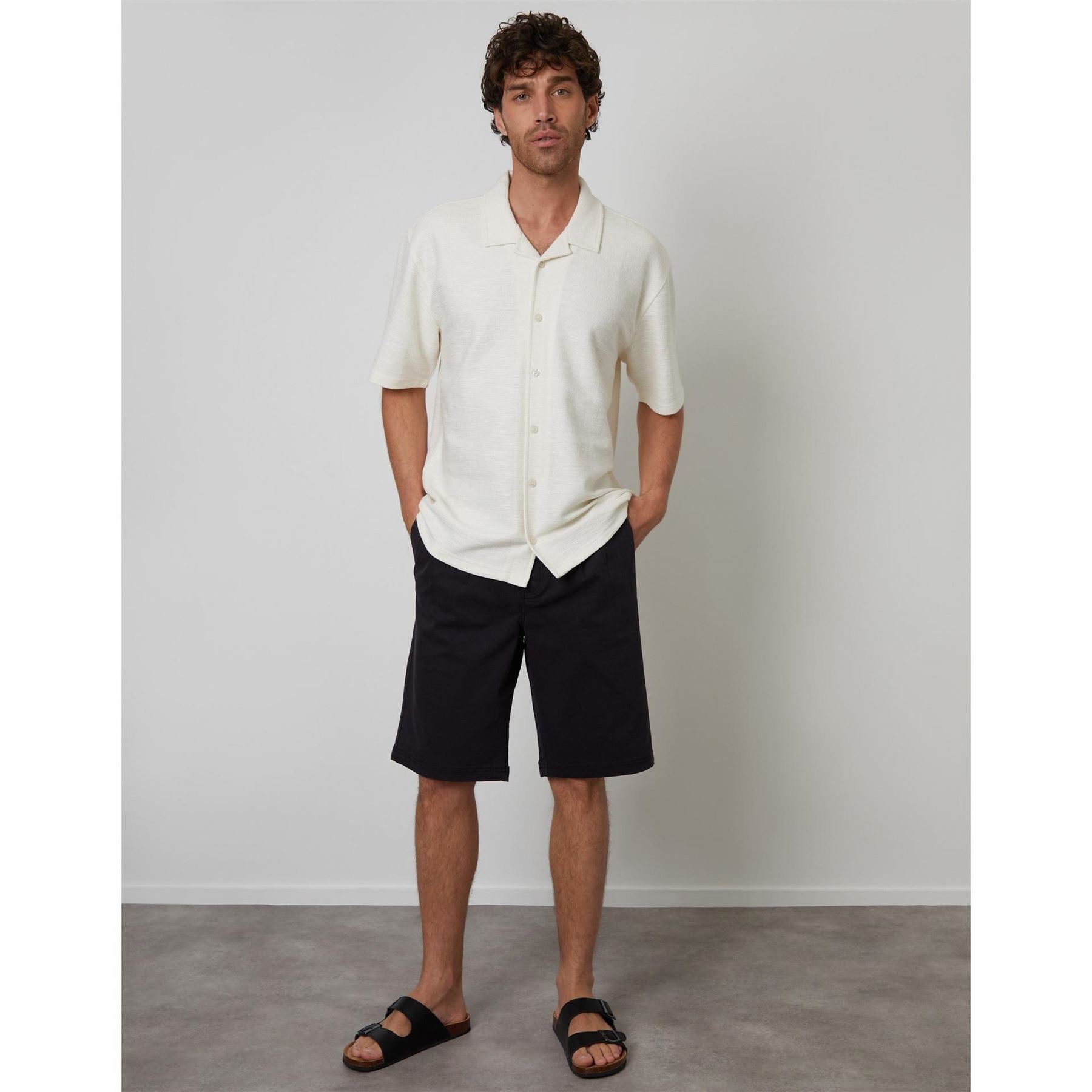 Threadbare Antti Relaxed Fit Short Sleeve Shirt