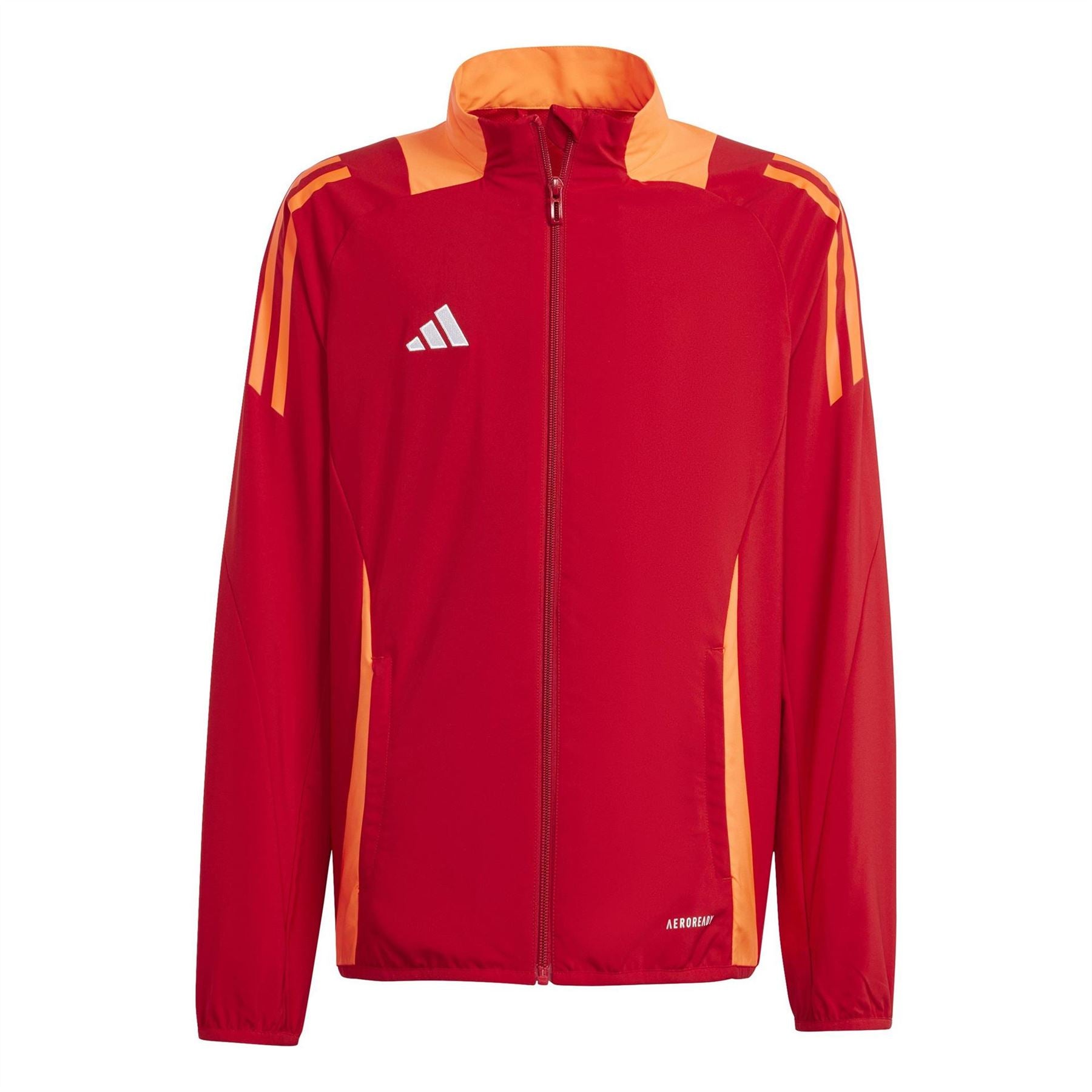 adidas Tiro24 Kids Funnel Neck Raglan Sleeve Athletic Top