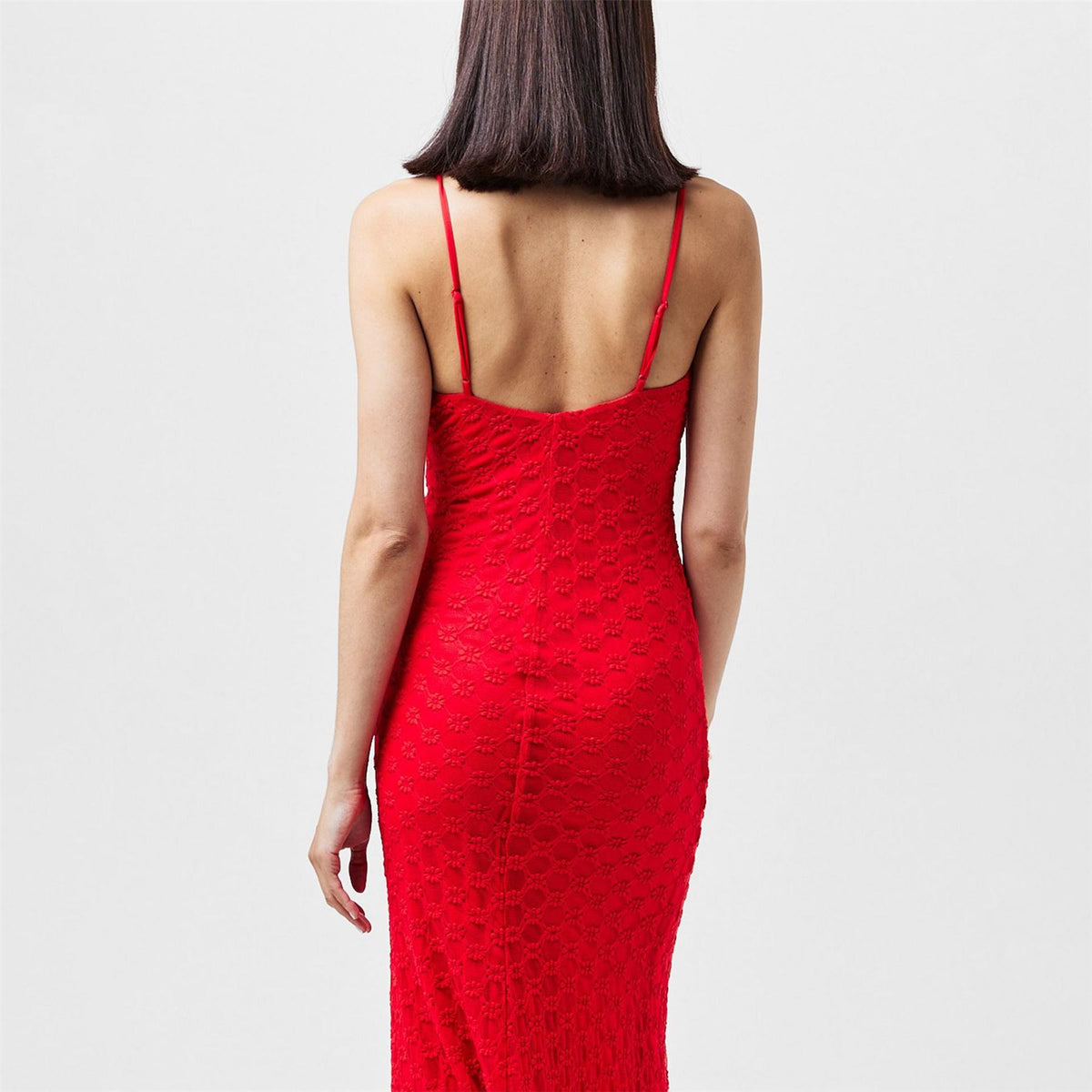 Bardot Mesh Midi Dress