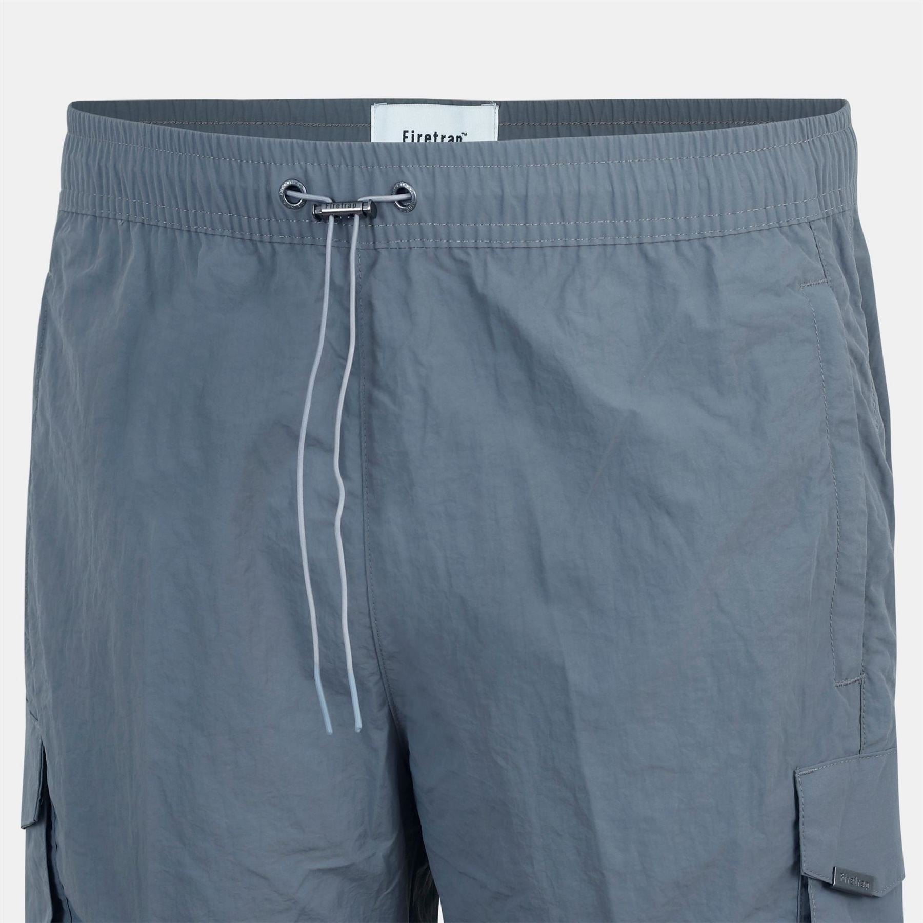 Firetrap Cargo Solid Patterned Shorts