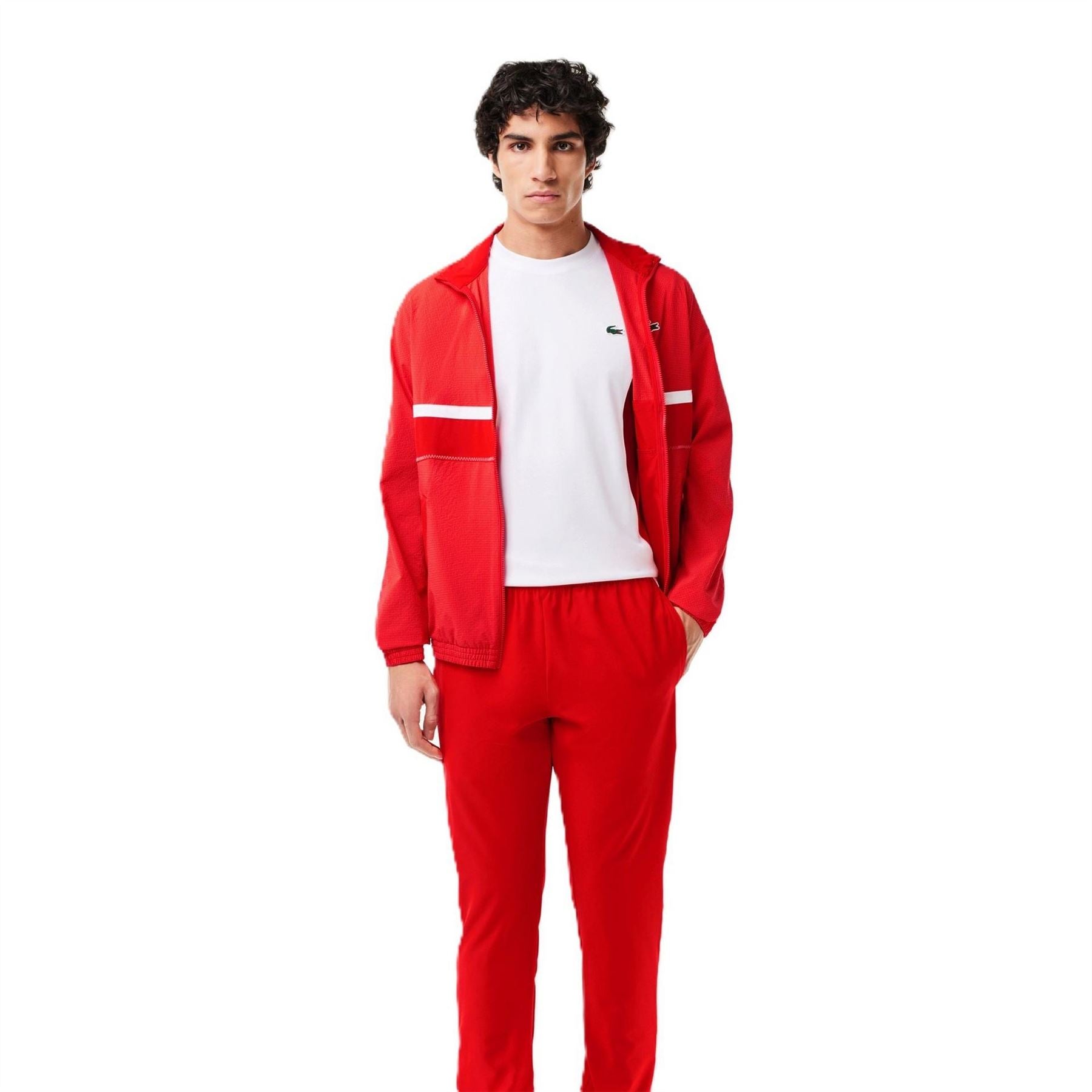 Lacoste Long Sleeve Sweatshirt Athletic Tracksuit