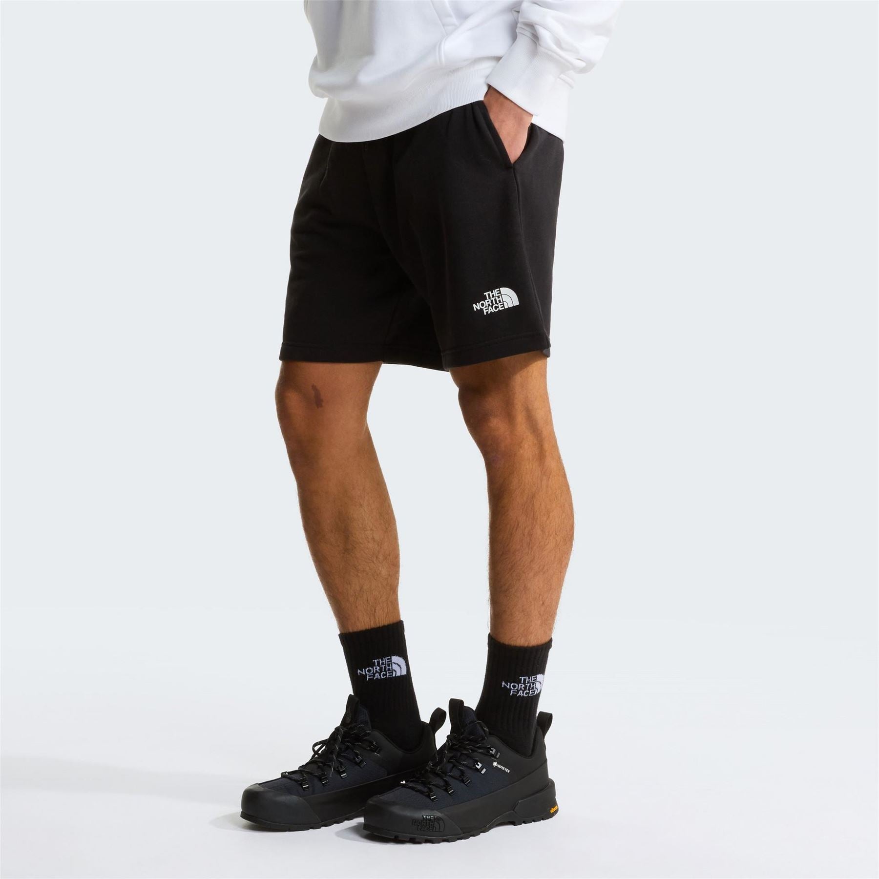 The North Face Mens Simple Dome Fleece Shorts
