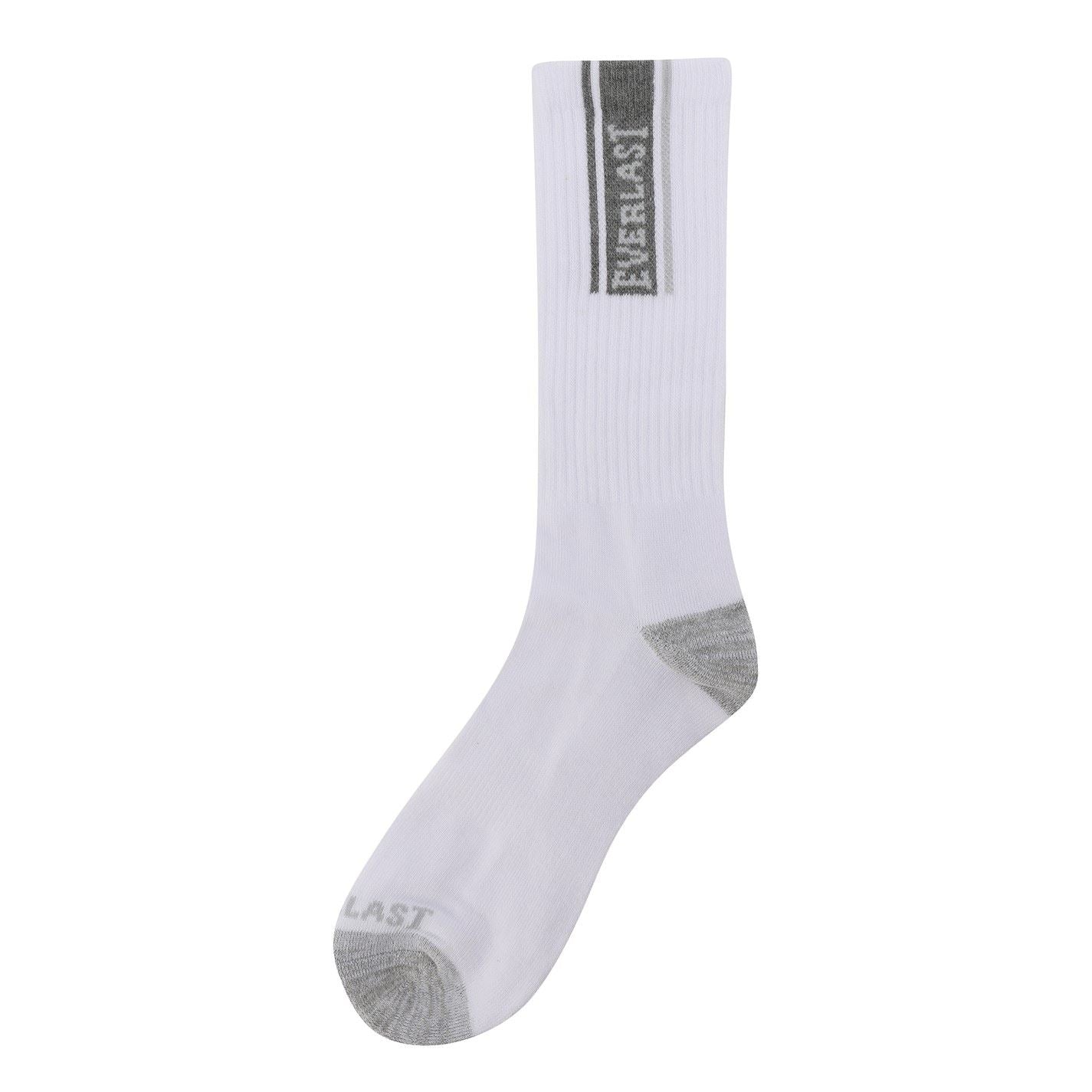 Everlast Mens 6pk Crew Sock