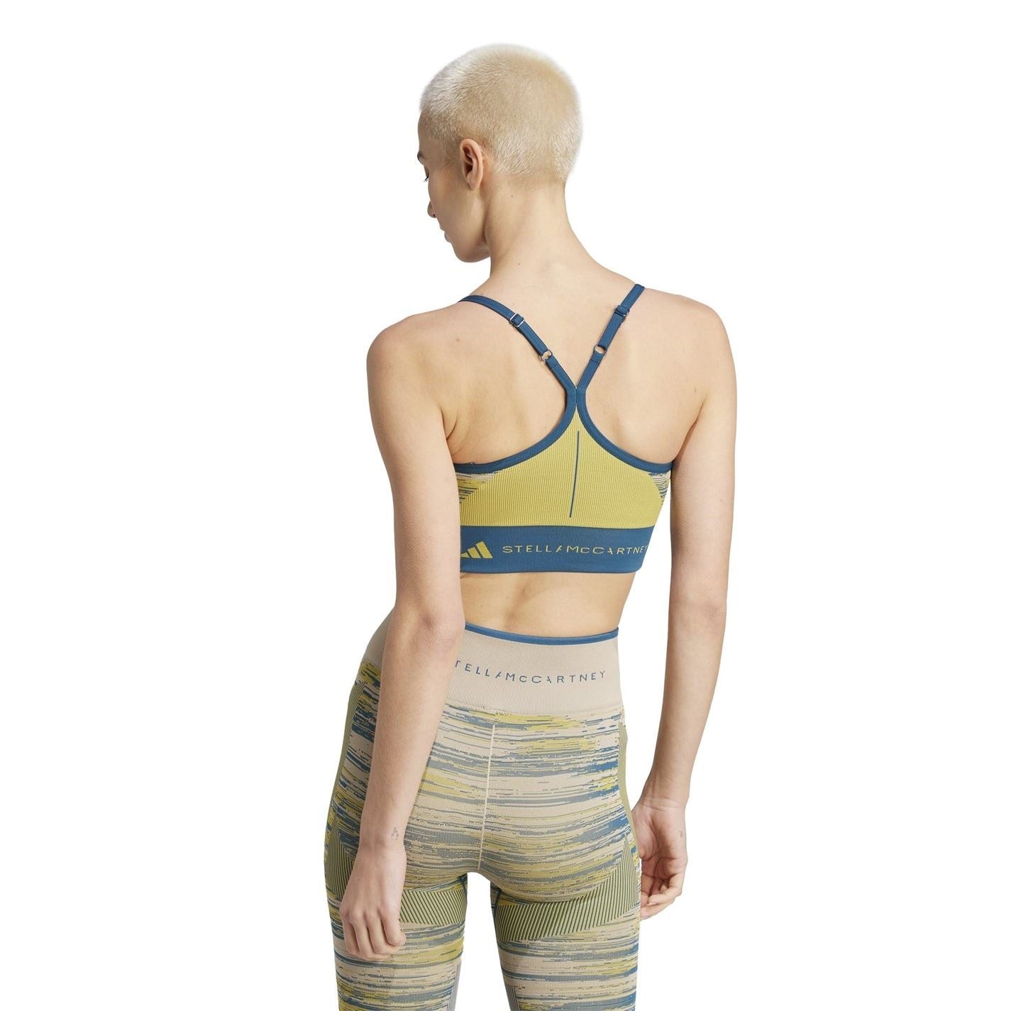 adidas Cropped Spaghetti Strap Sports Bra