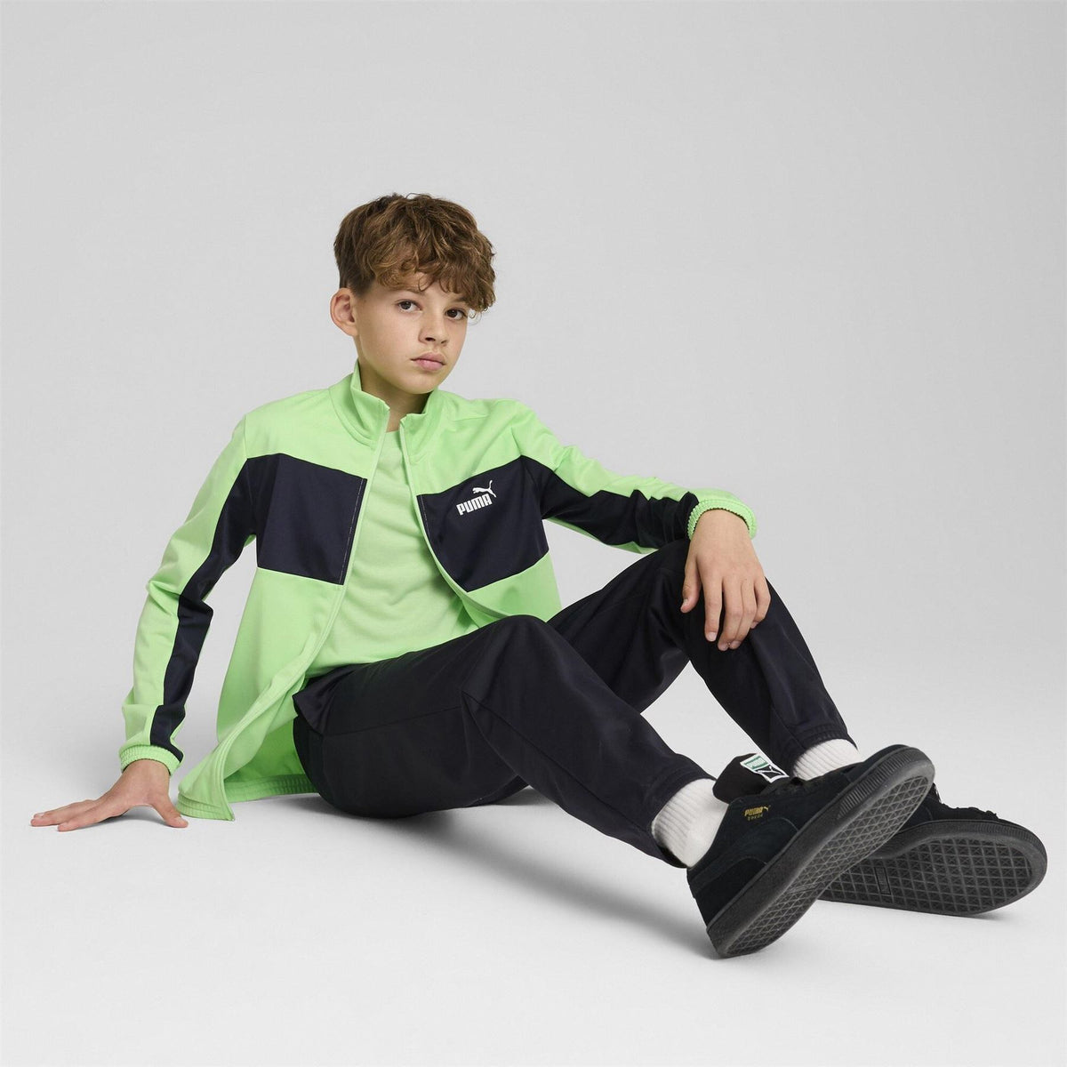 Puma Kids Colorblock Tracksuit Top