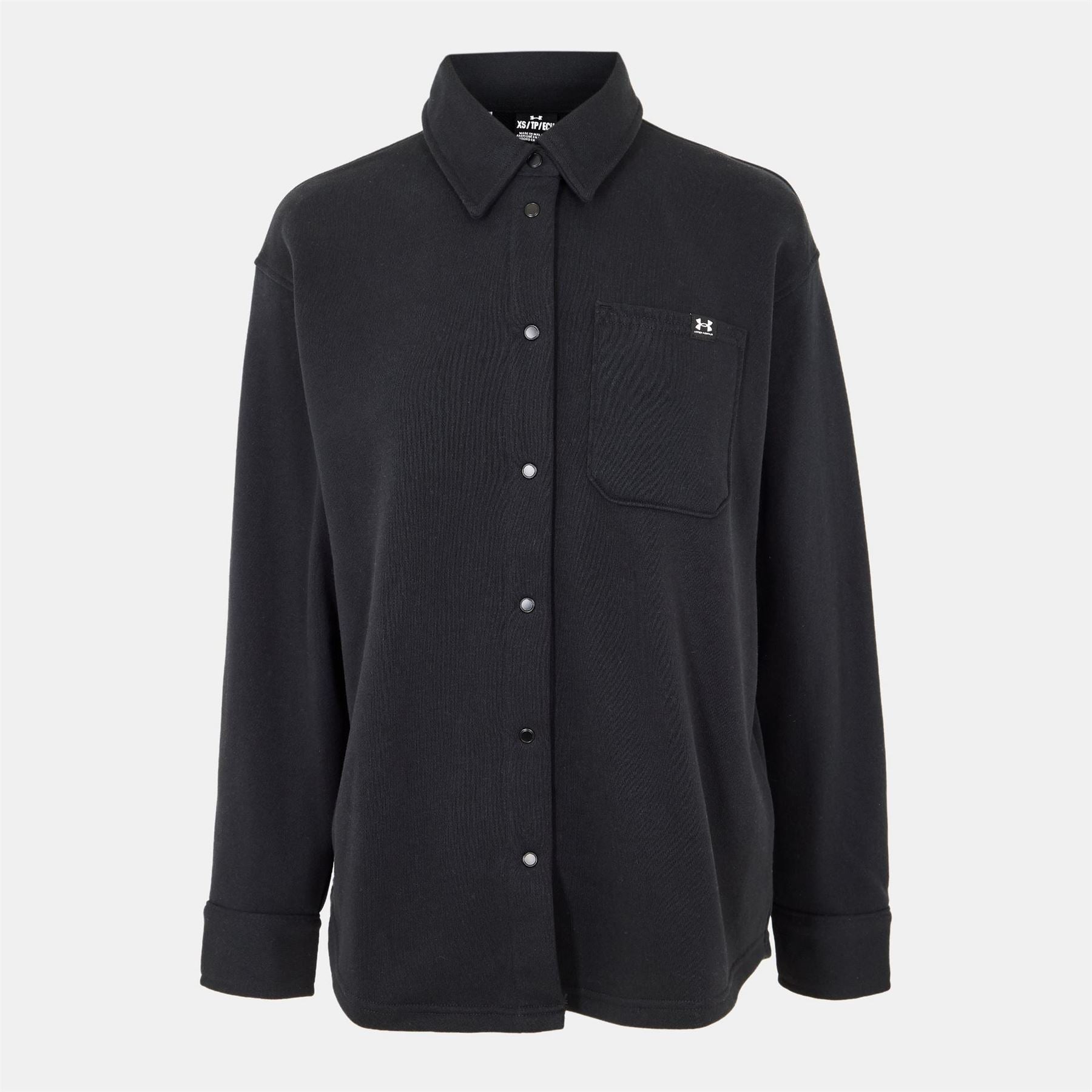Under Armour Terry Collared Neck Long Sleeve Shirt