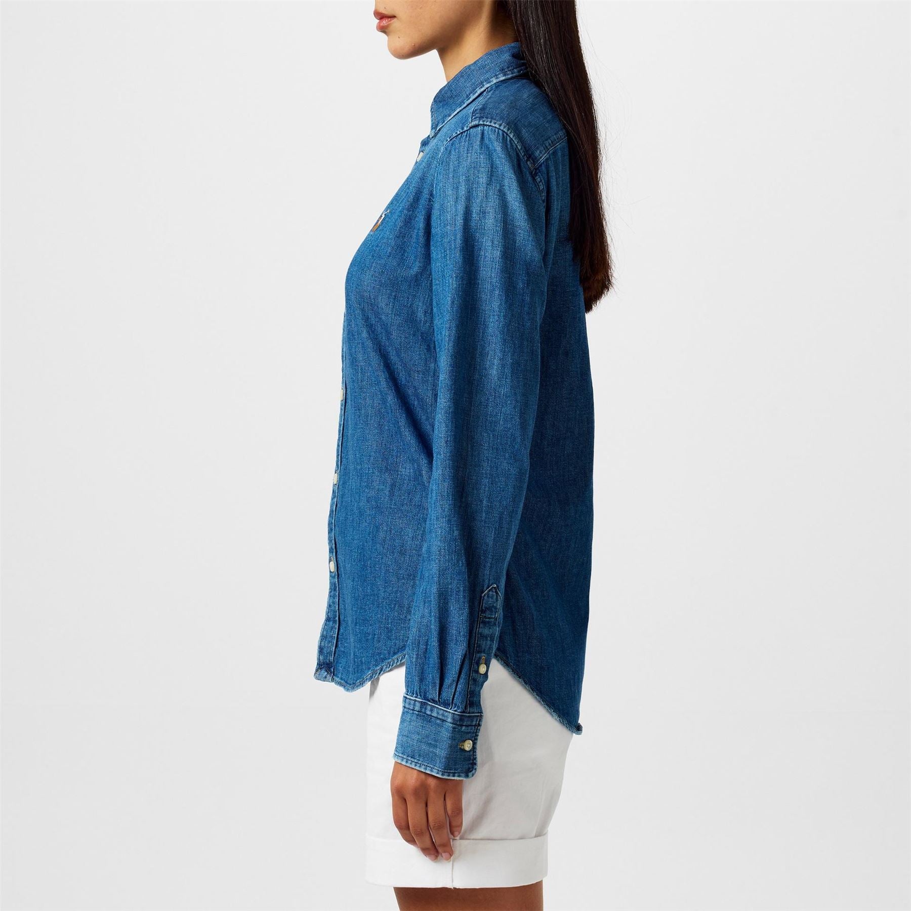 Polo Ralph Lauren Charlotte Plain Denim Shirt