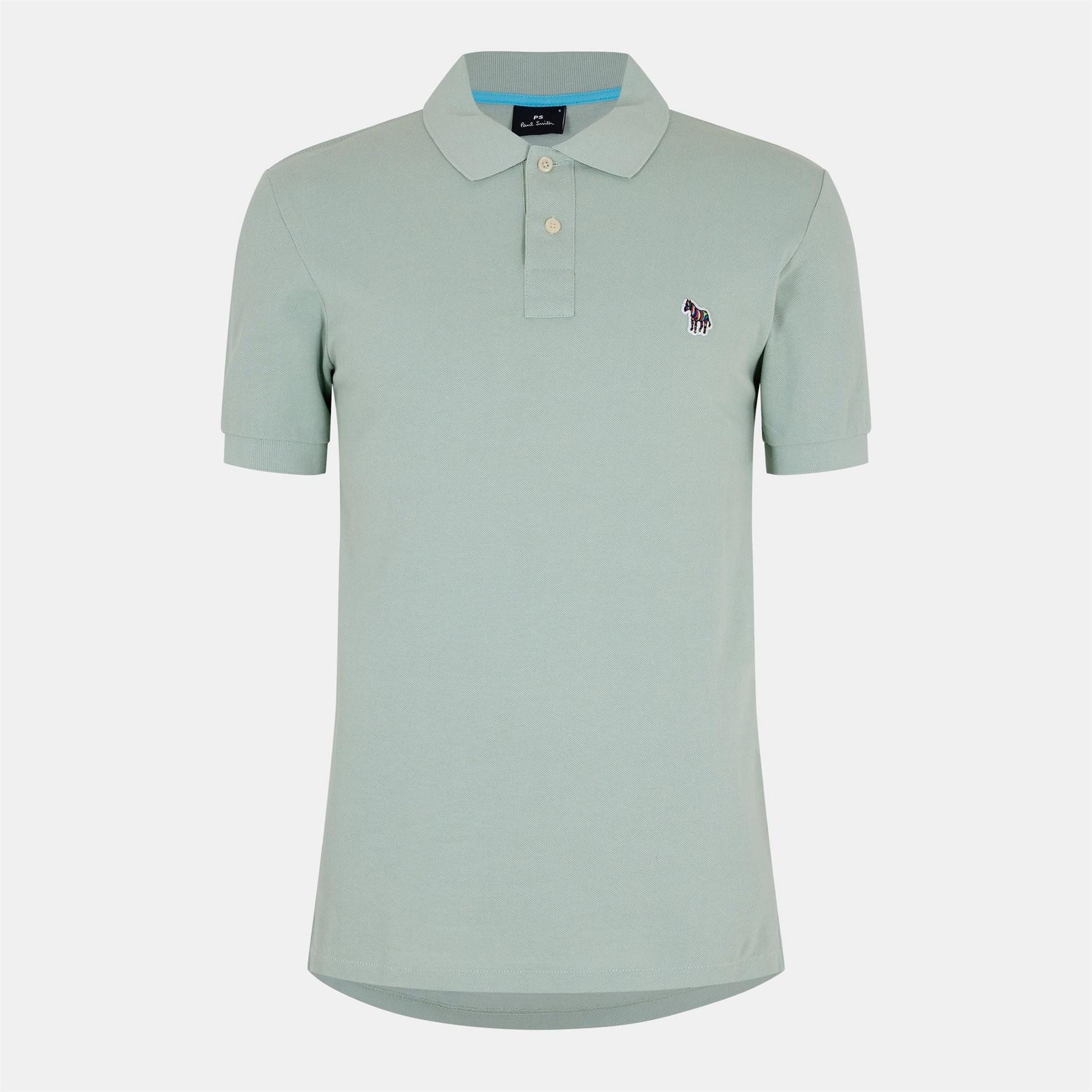 PS Paul Smith Regular Fit Zebra Polo Shirt