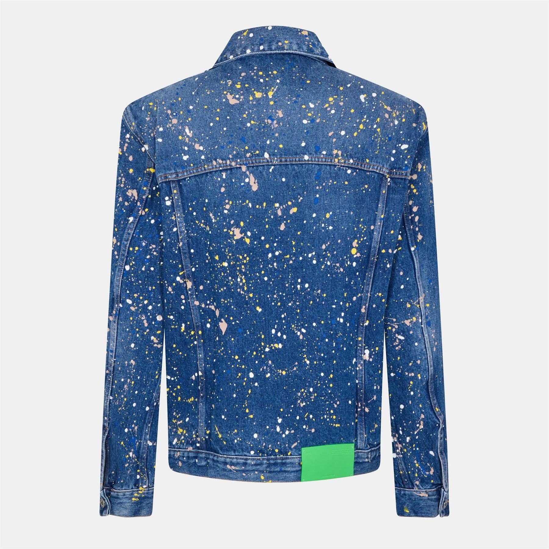 Off White Skt Dnm Oversized Denim Jacket