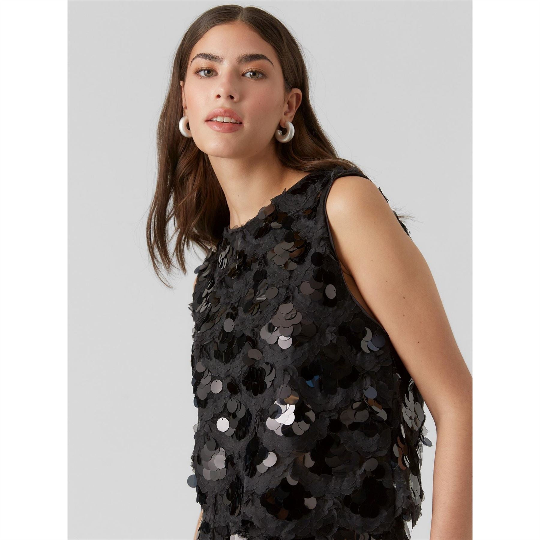 Vero Moda Crew Neck Regular Fit Blouse