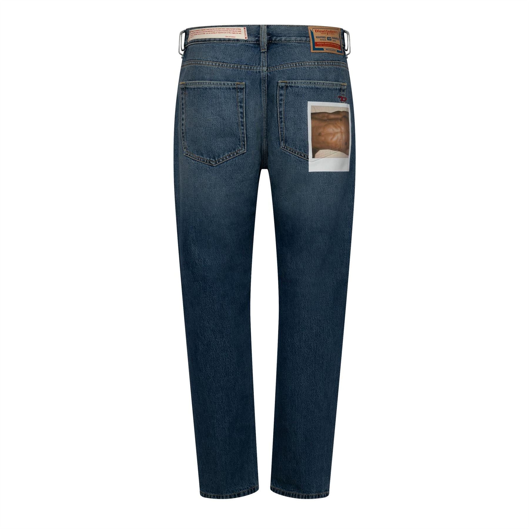 Diesel D Viker Straight Leg Jeans