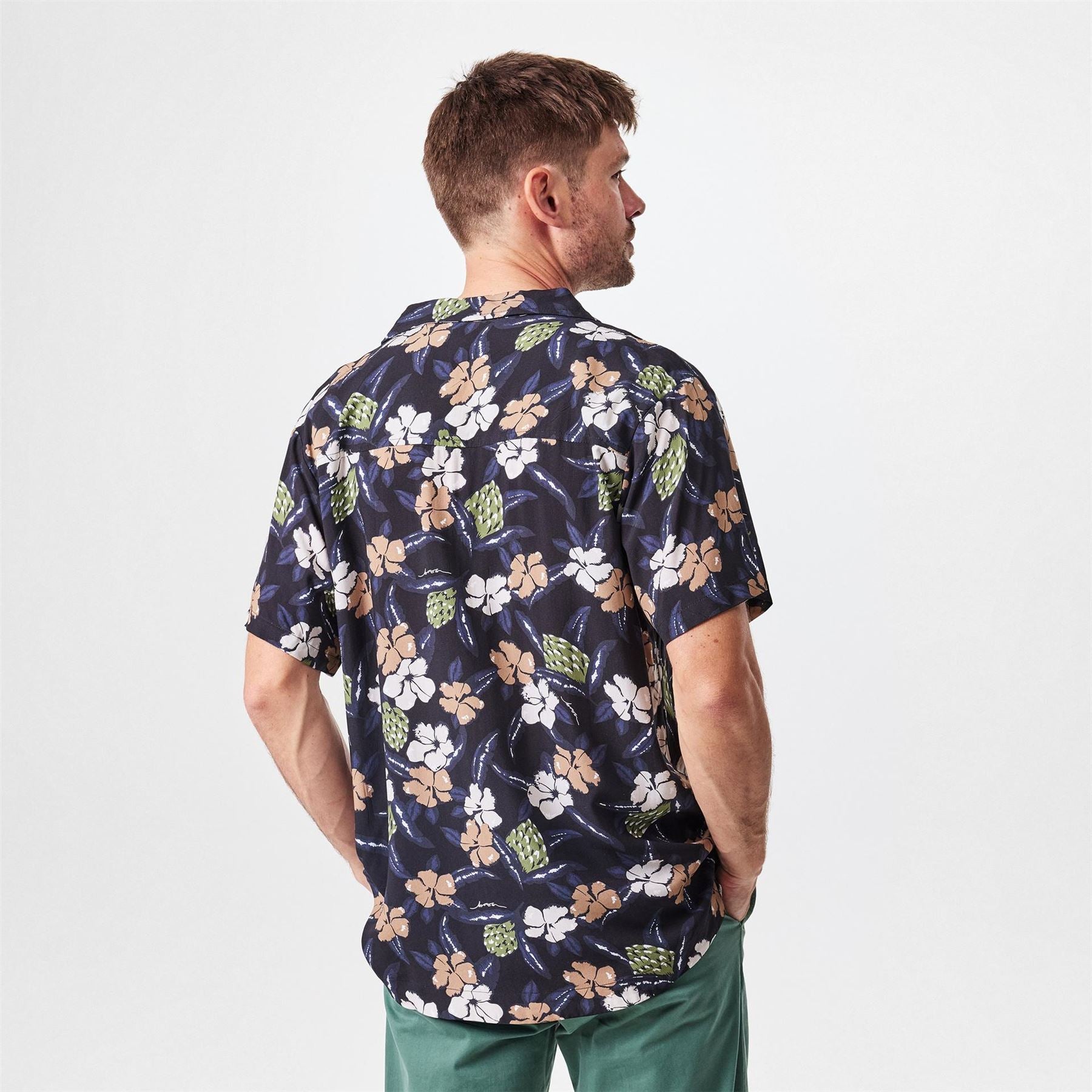 Boss BOSS Bodywear Short Sleeve Beach Shirt