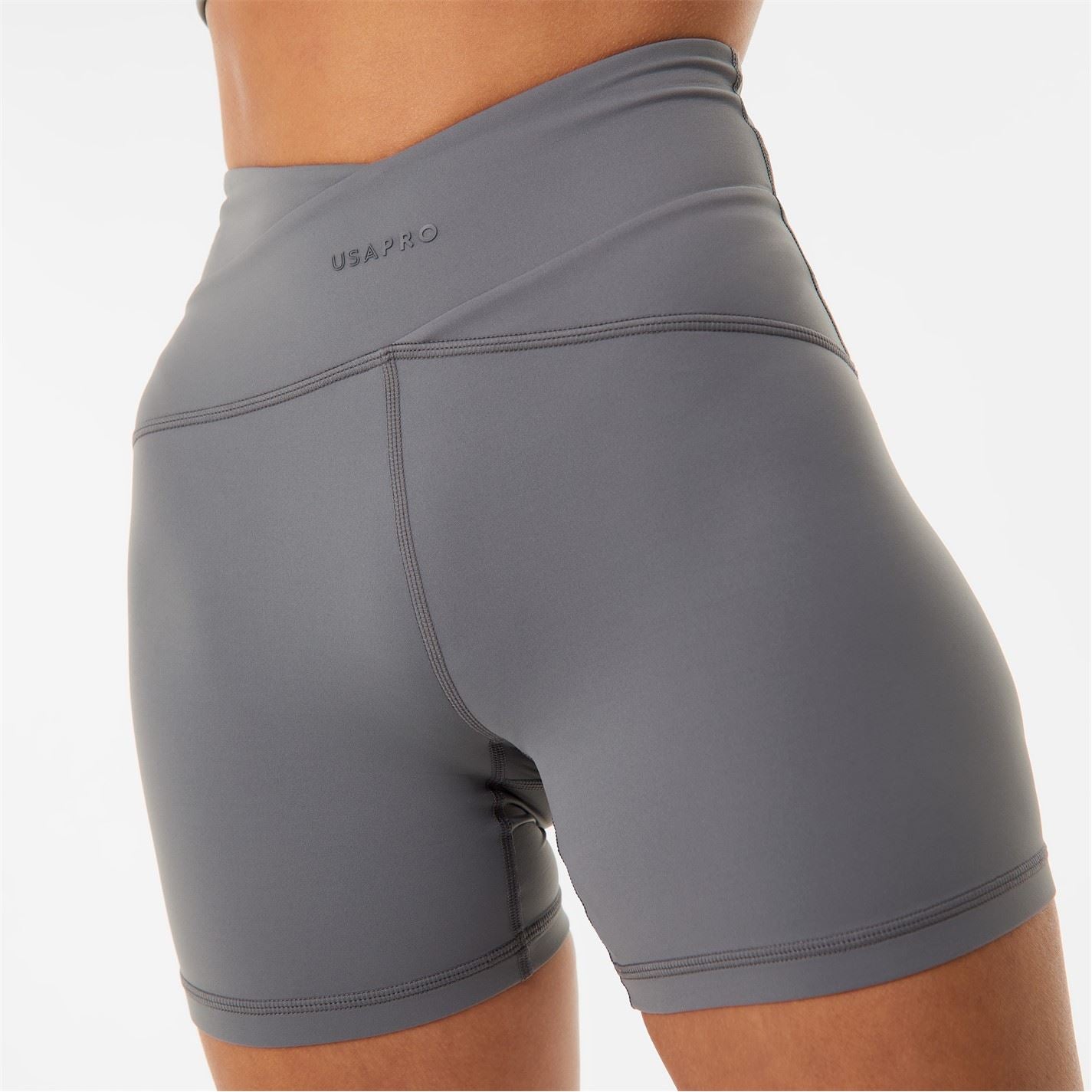 USA Pro Sophie Habboo Wrap Slim Fit Shorts