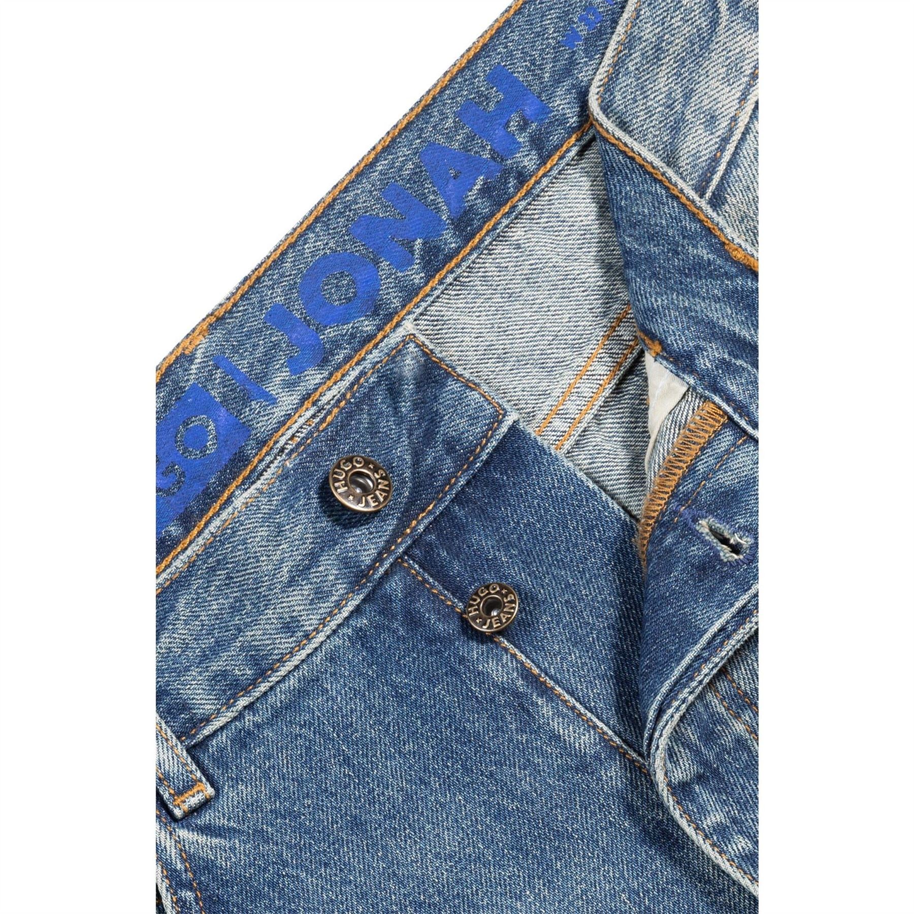 Hugo Five Pocket Design Slim Fit Jeans